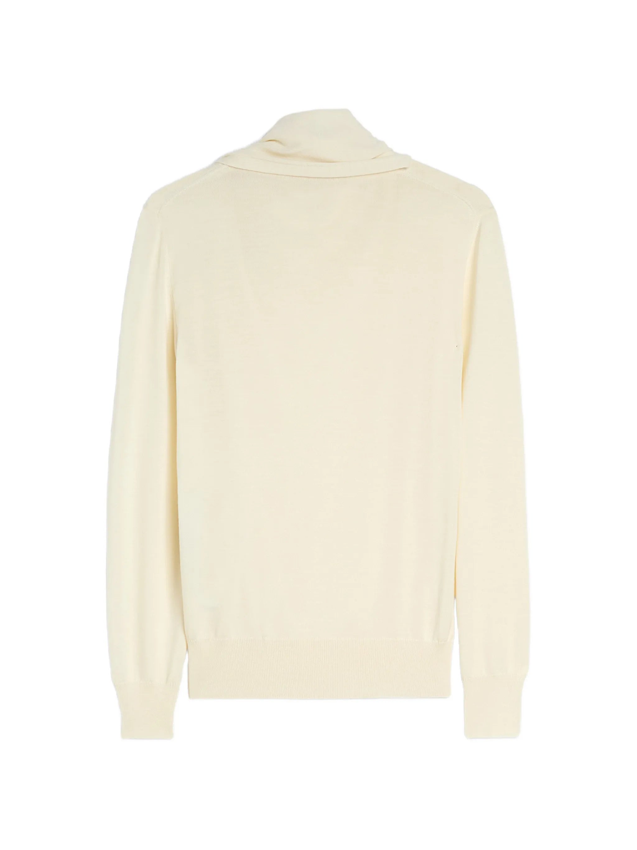 lightweight wool high-neck sweater