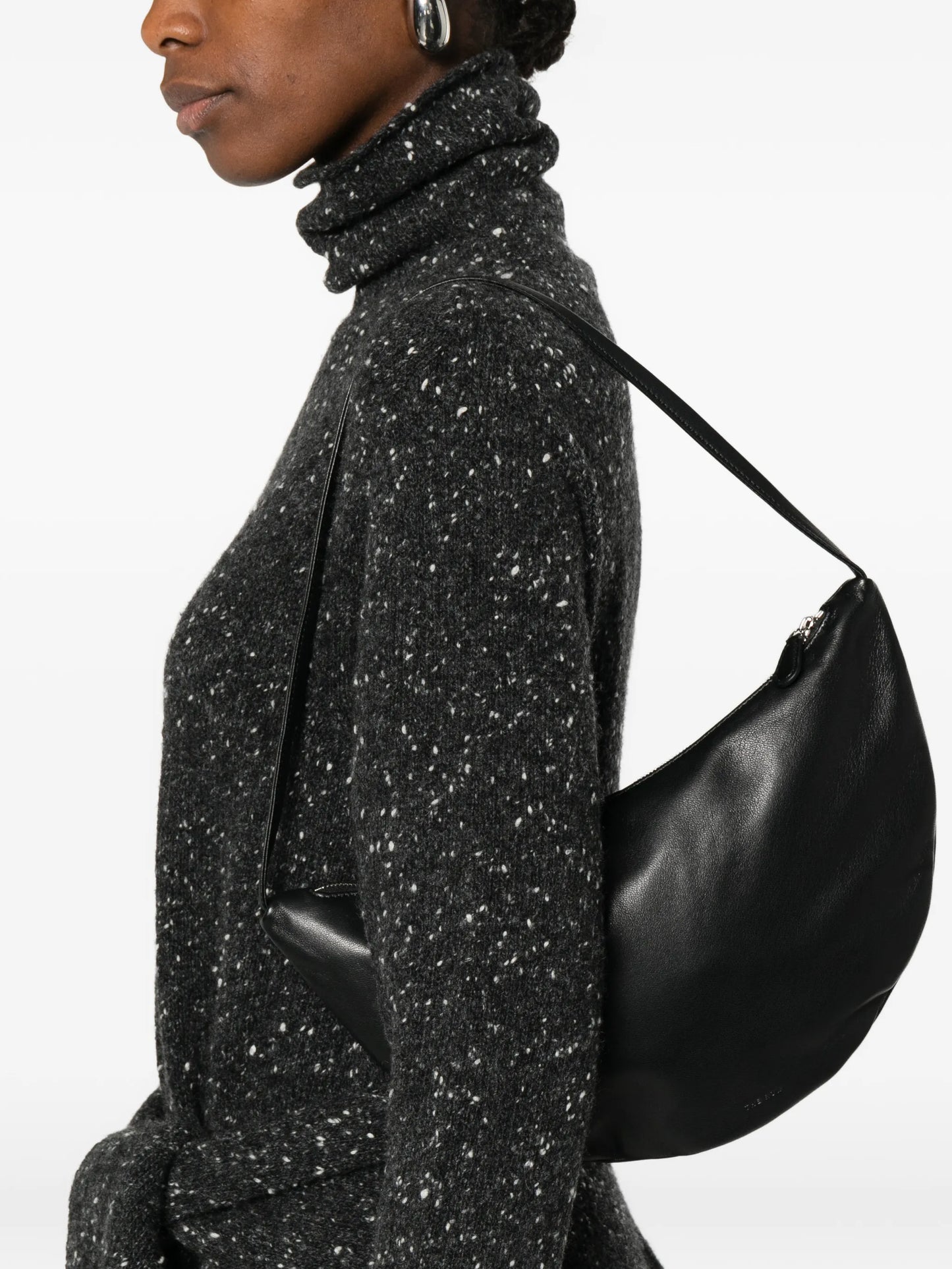 zip shoulder bag