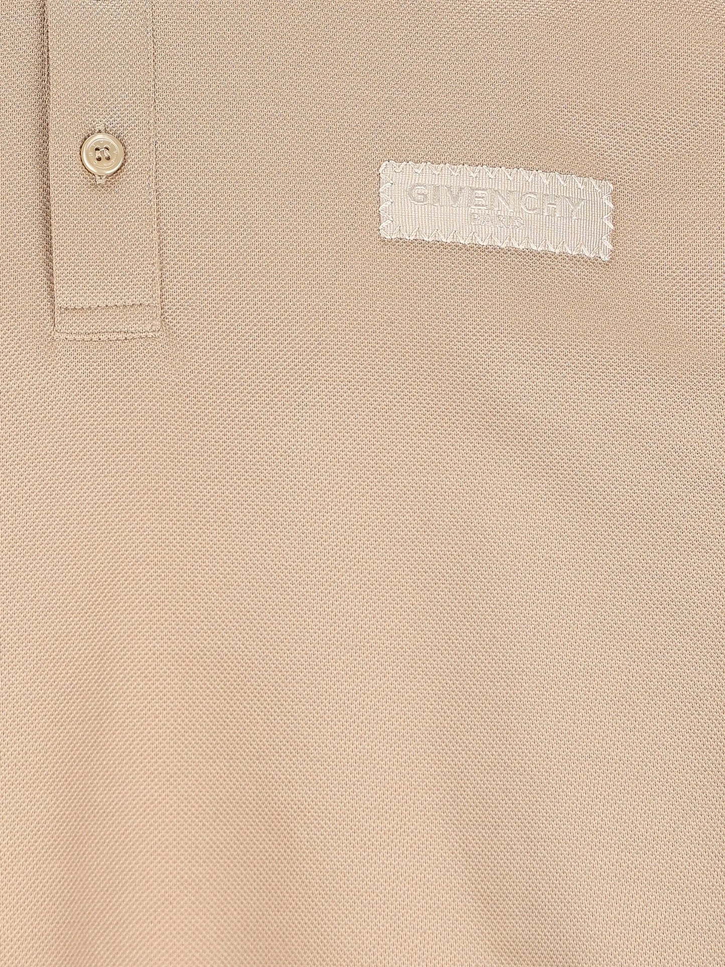 grosgrain ribbon polo shirt