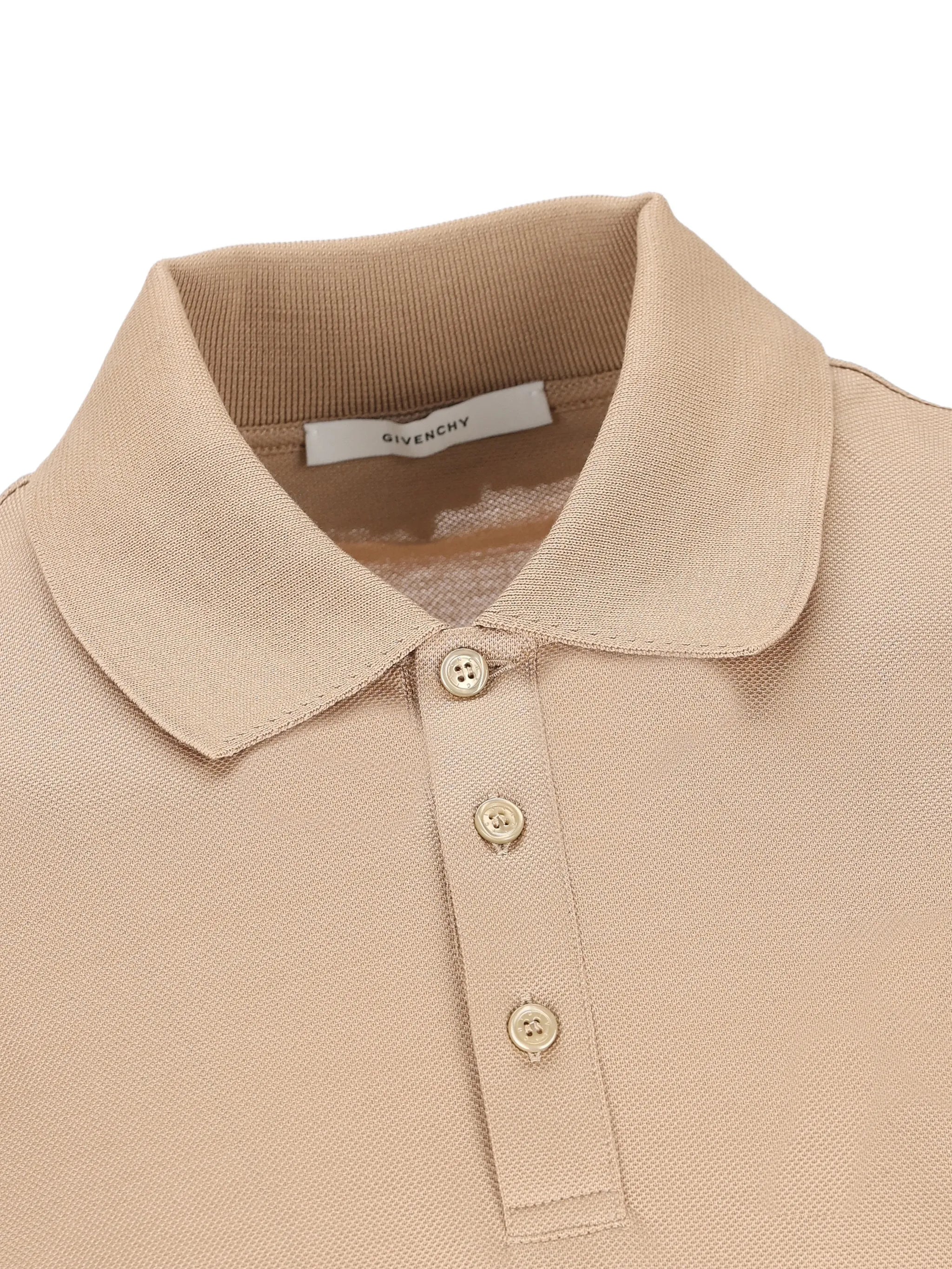 polo in cotton with Givenchy Paris gros grain