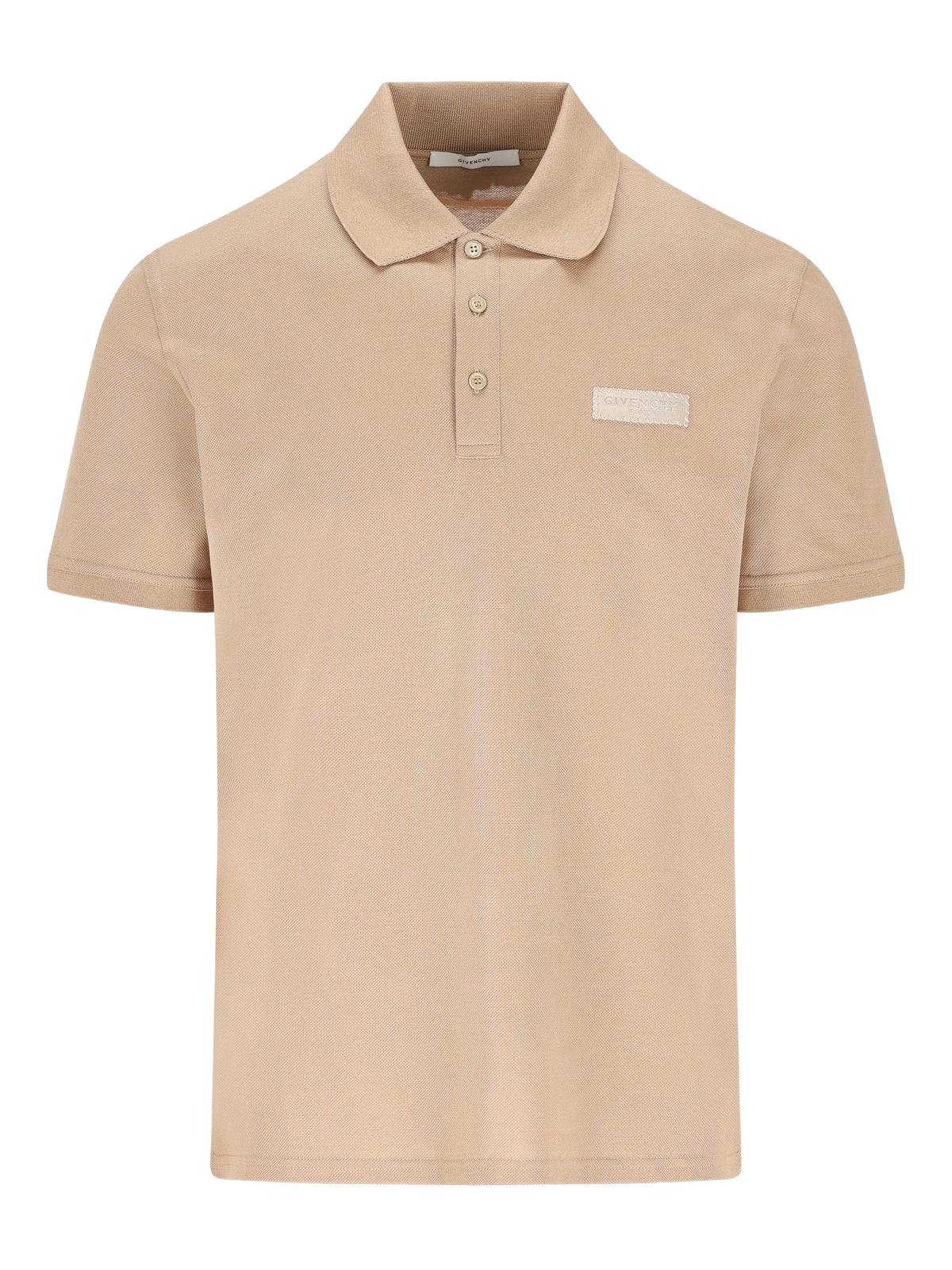 polo in cotton with Givenchy Paris gros grain