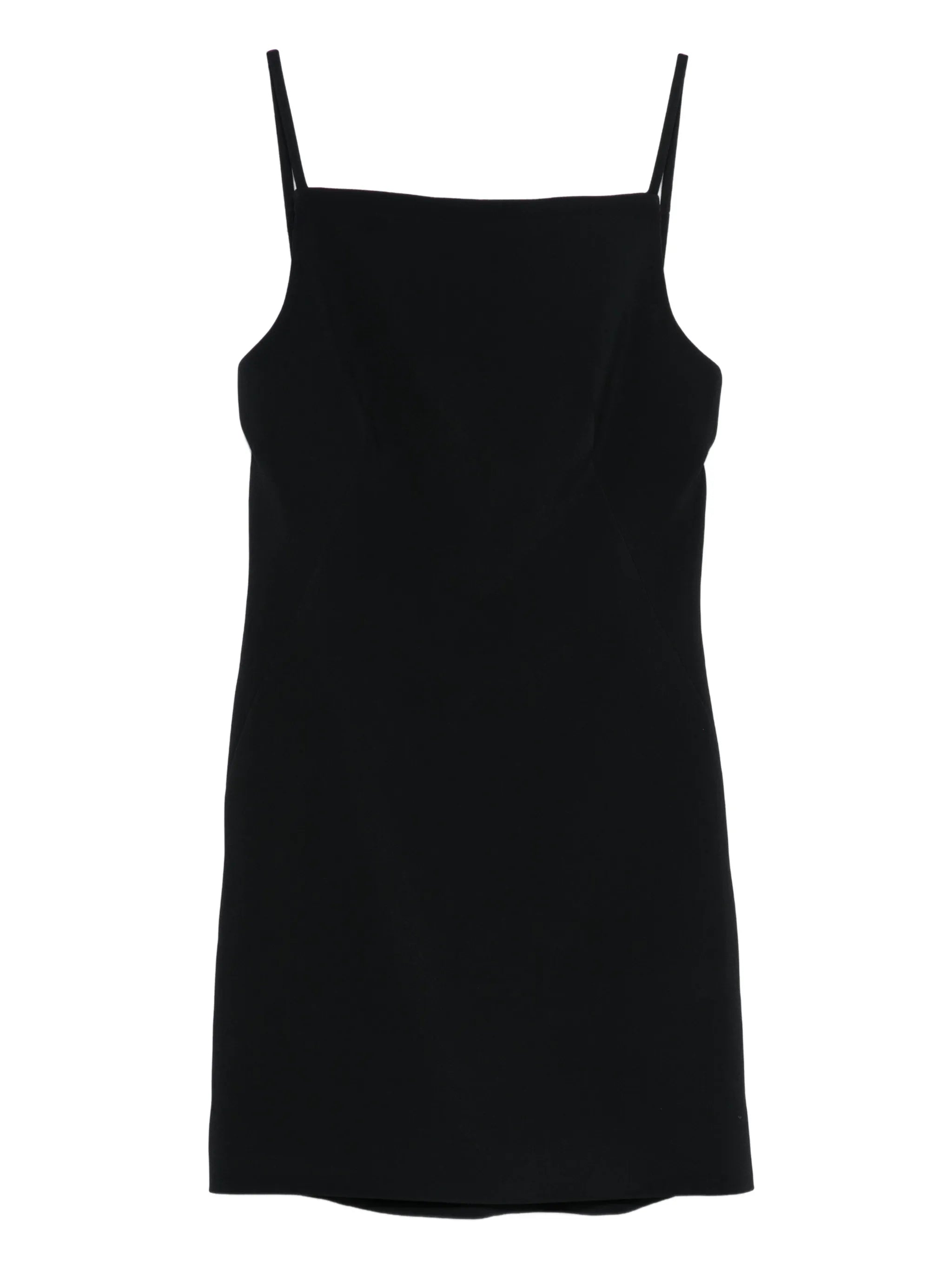 sliced mini dress