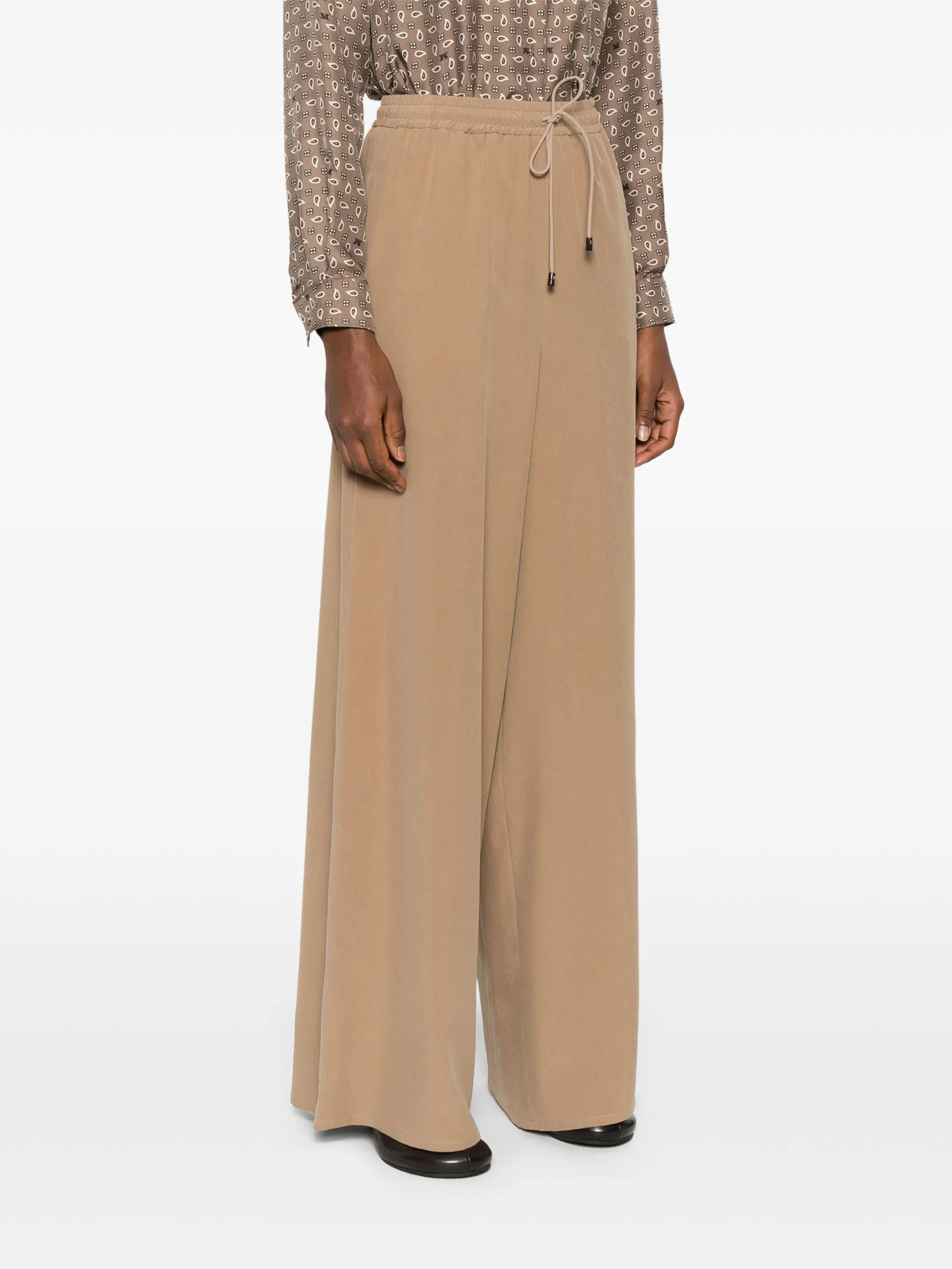 drawstring palazzo pants