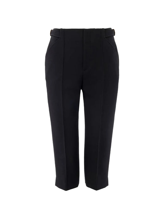 tailored cropped trousers