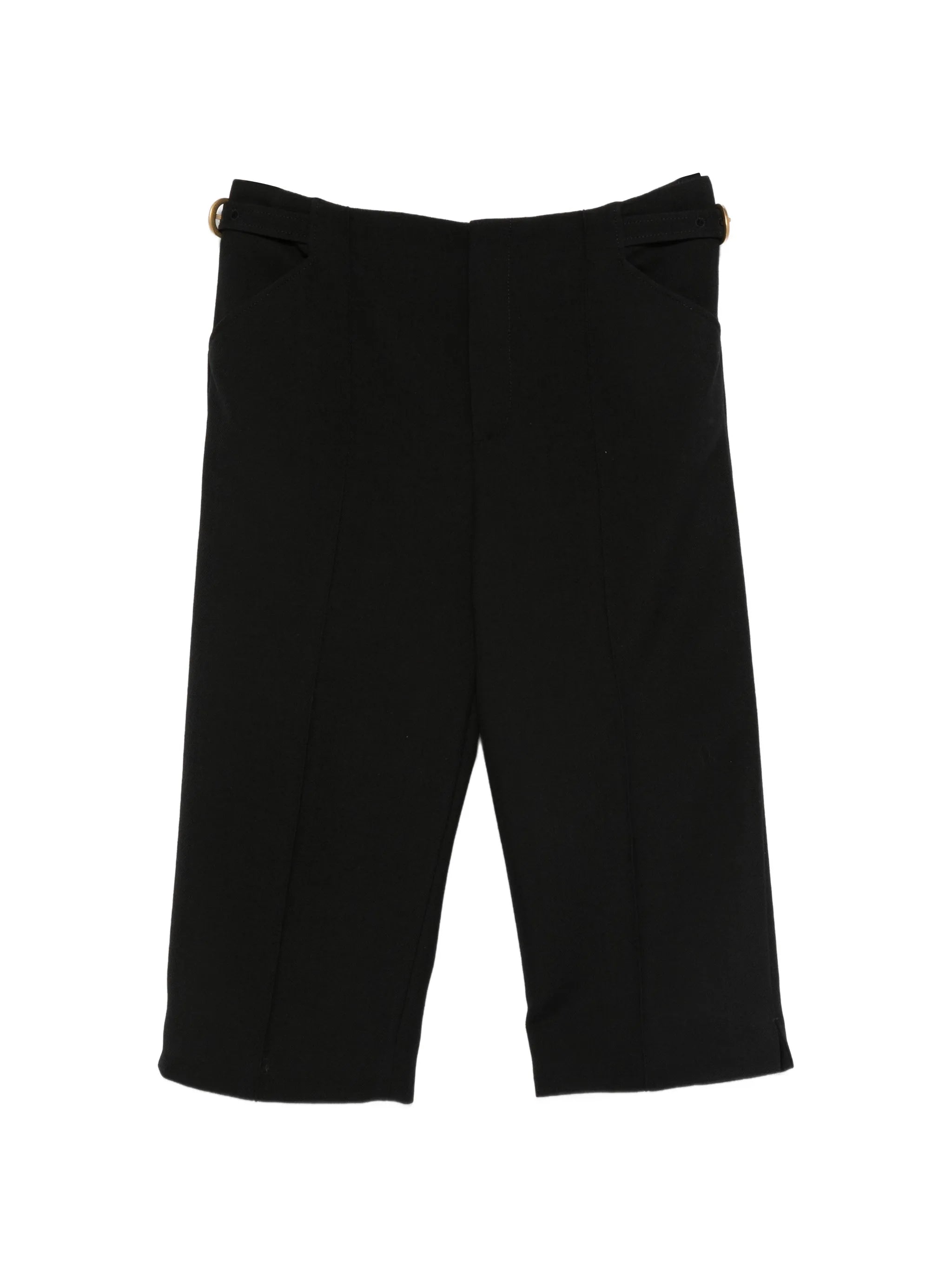 tailored cropped trousers