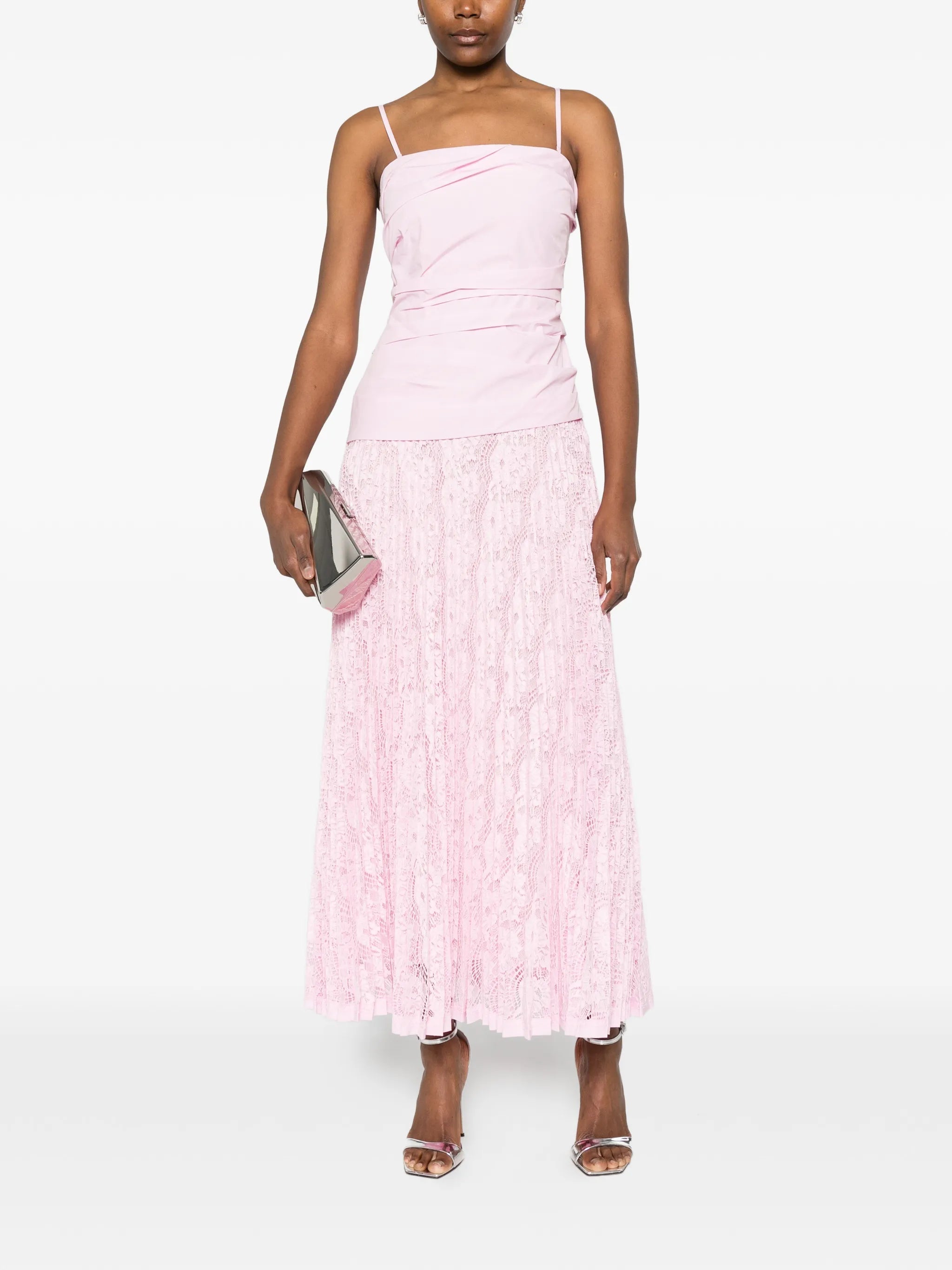 Annalise lace midi dress