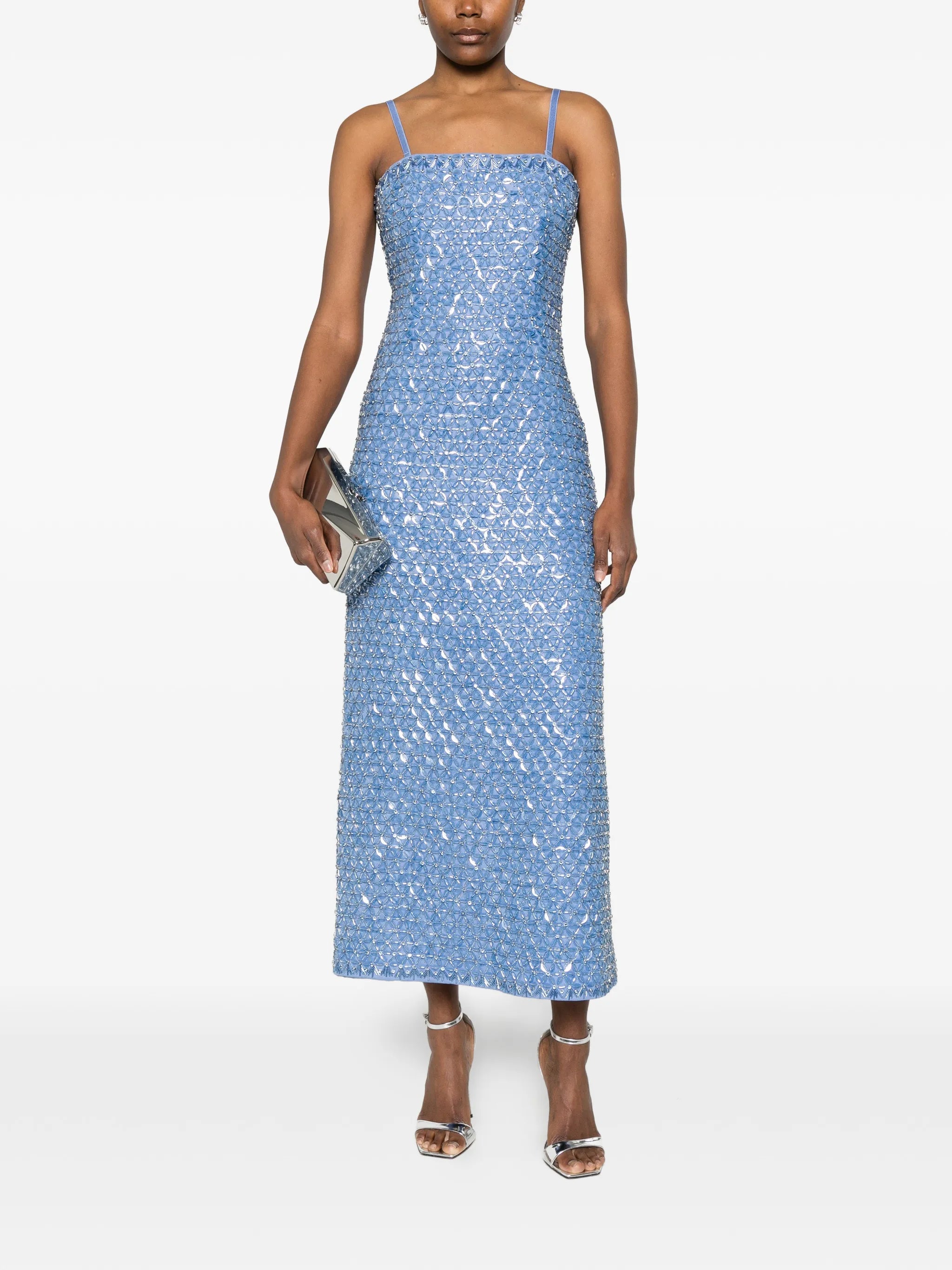Vanessa embellished midi dress
