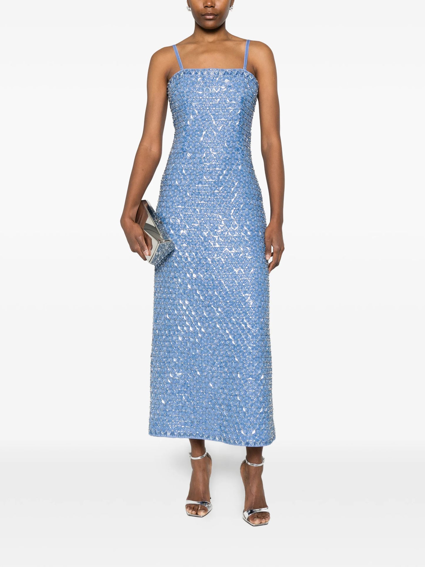Vanessa embellished midi dress