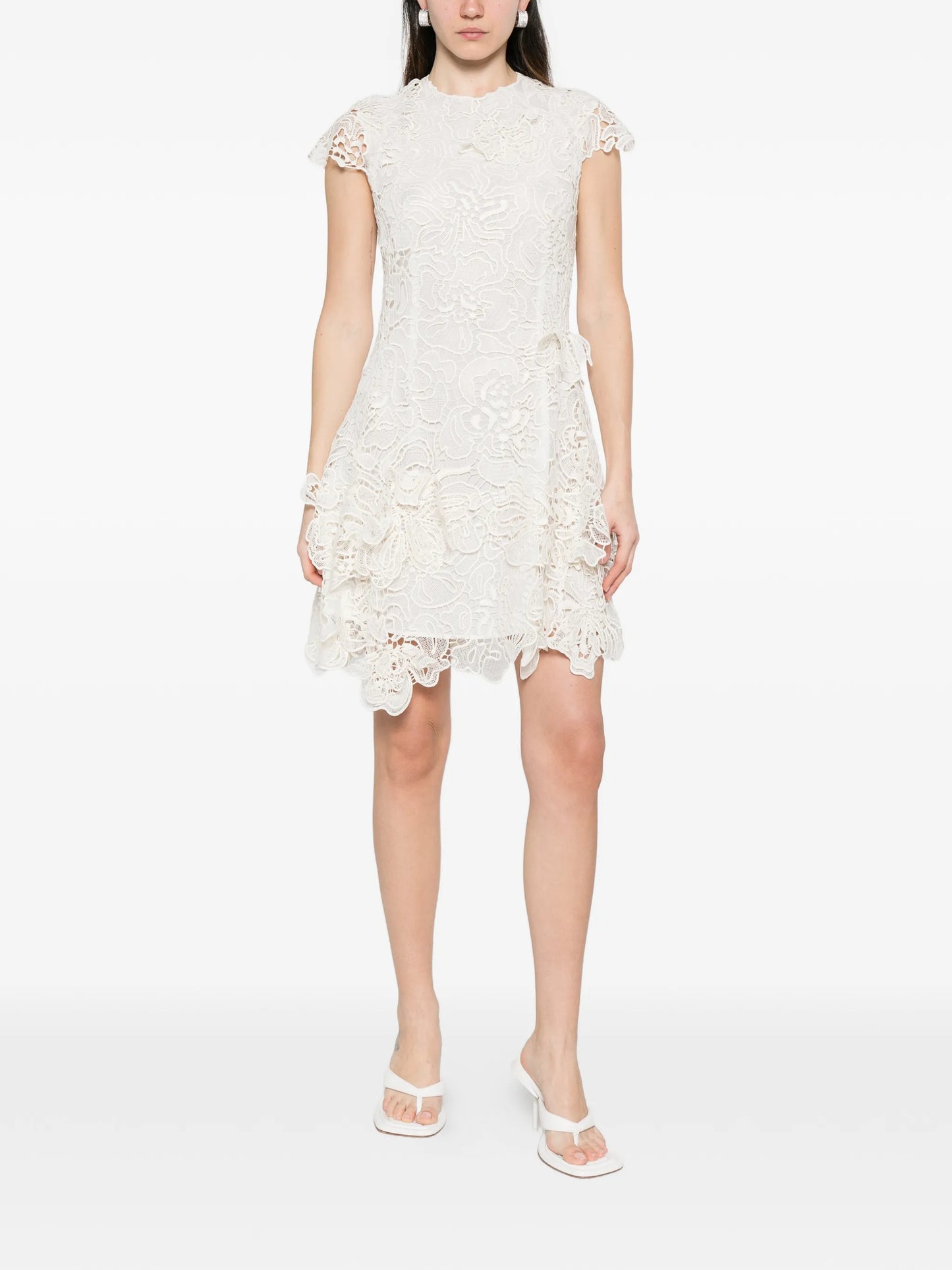 Novelle lace mini dress