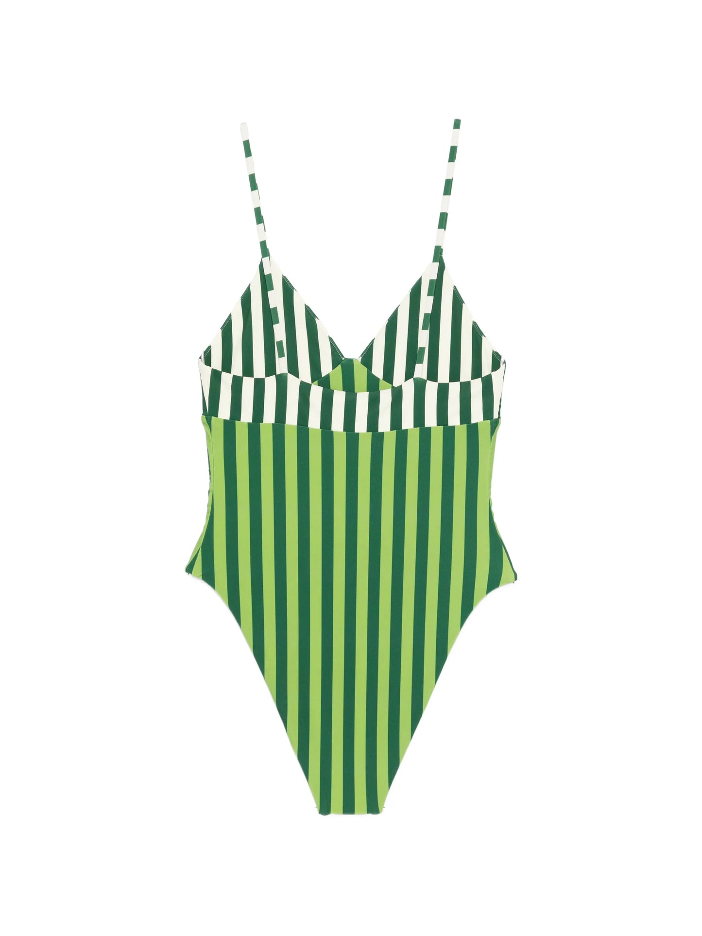 Behati striped swimsuit