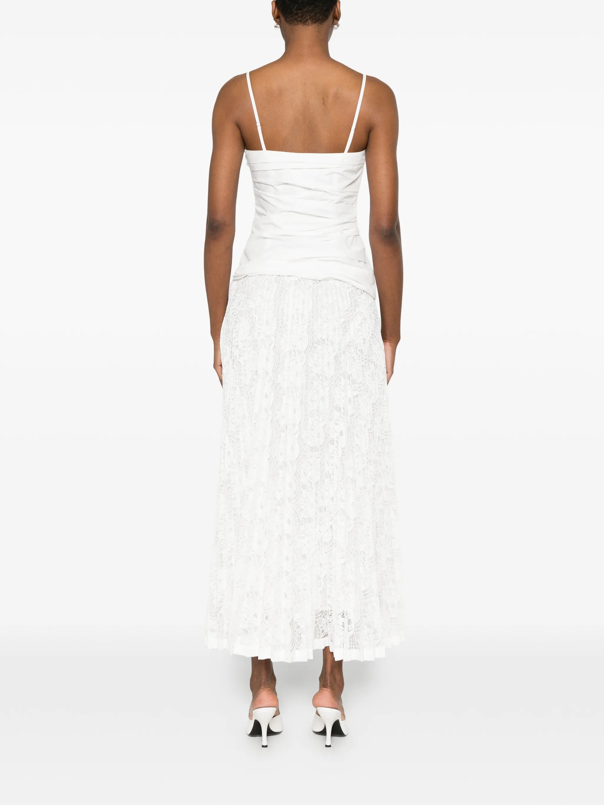 Annalise lace midi dress