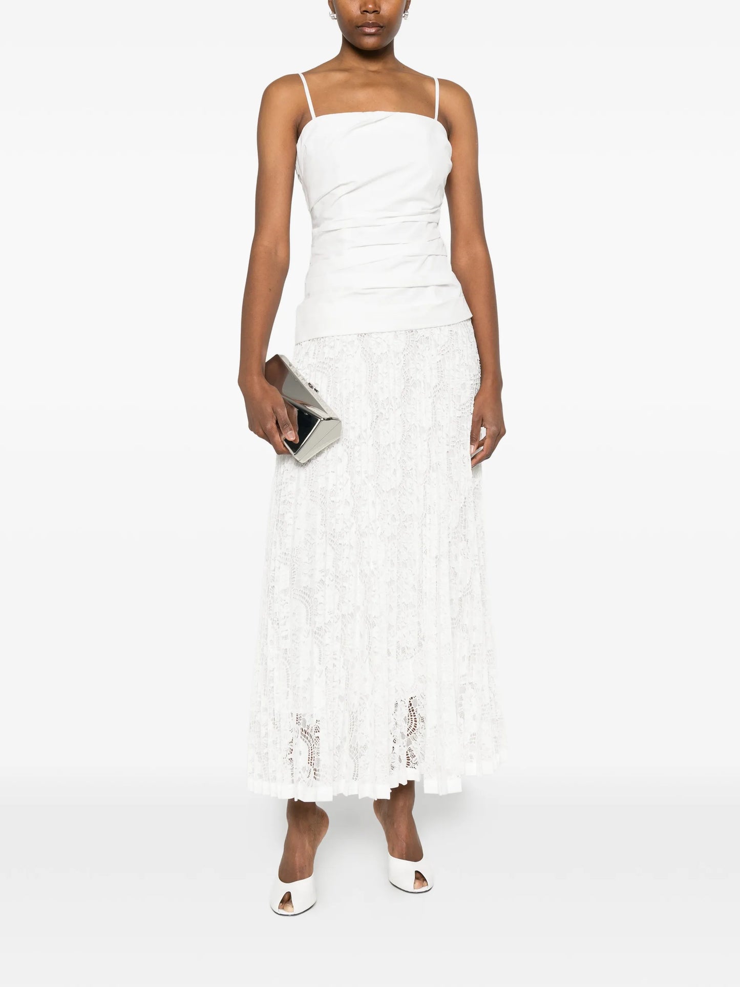 Annalise lace midi dress