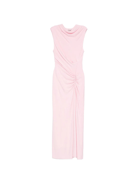 Acacia draped midi dress