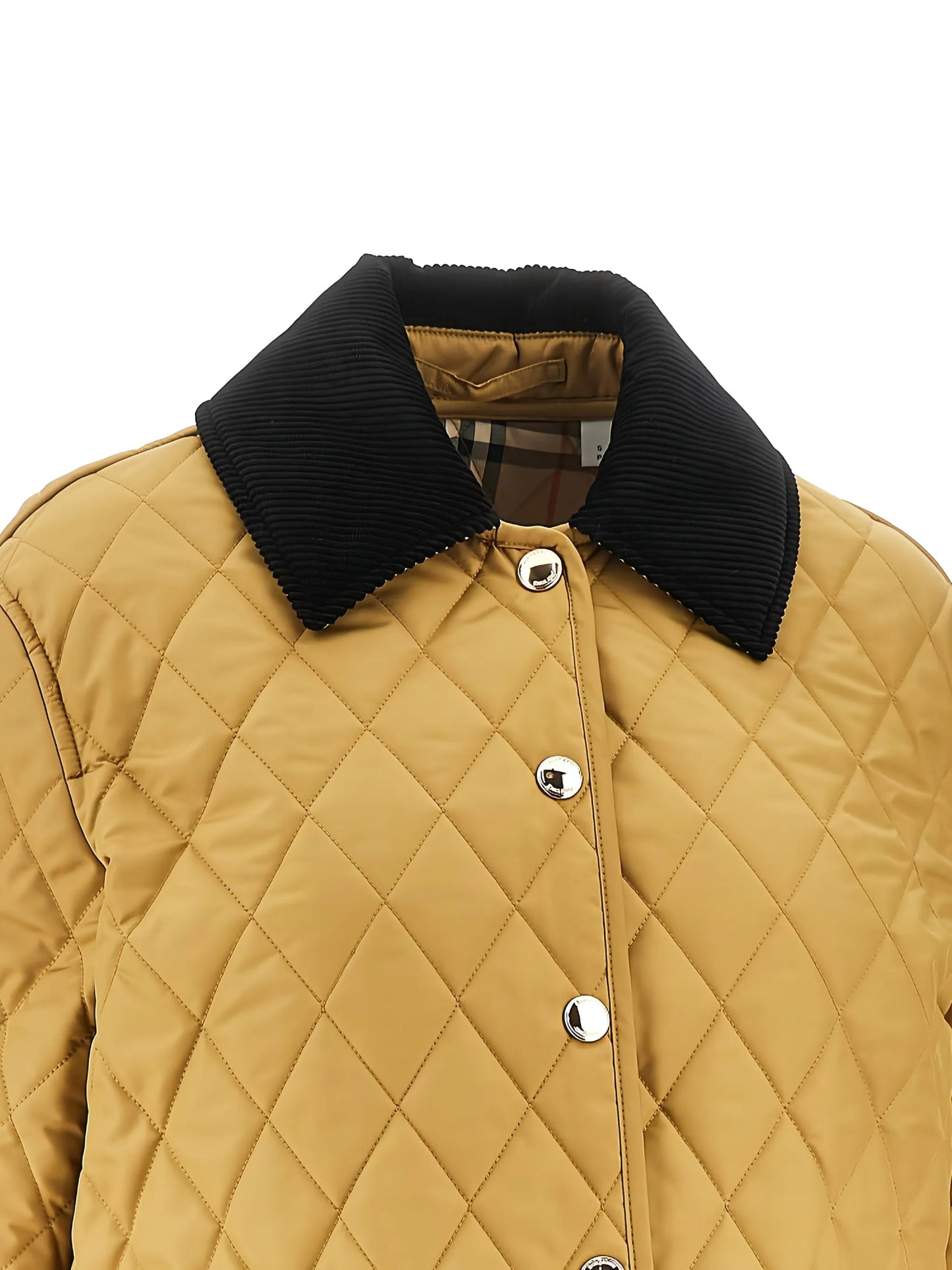 quilted-pattern jacket