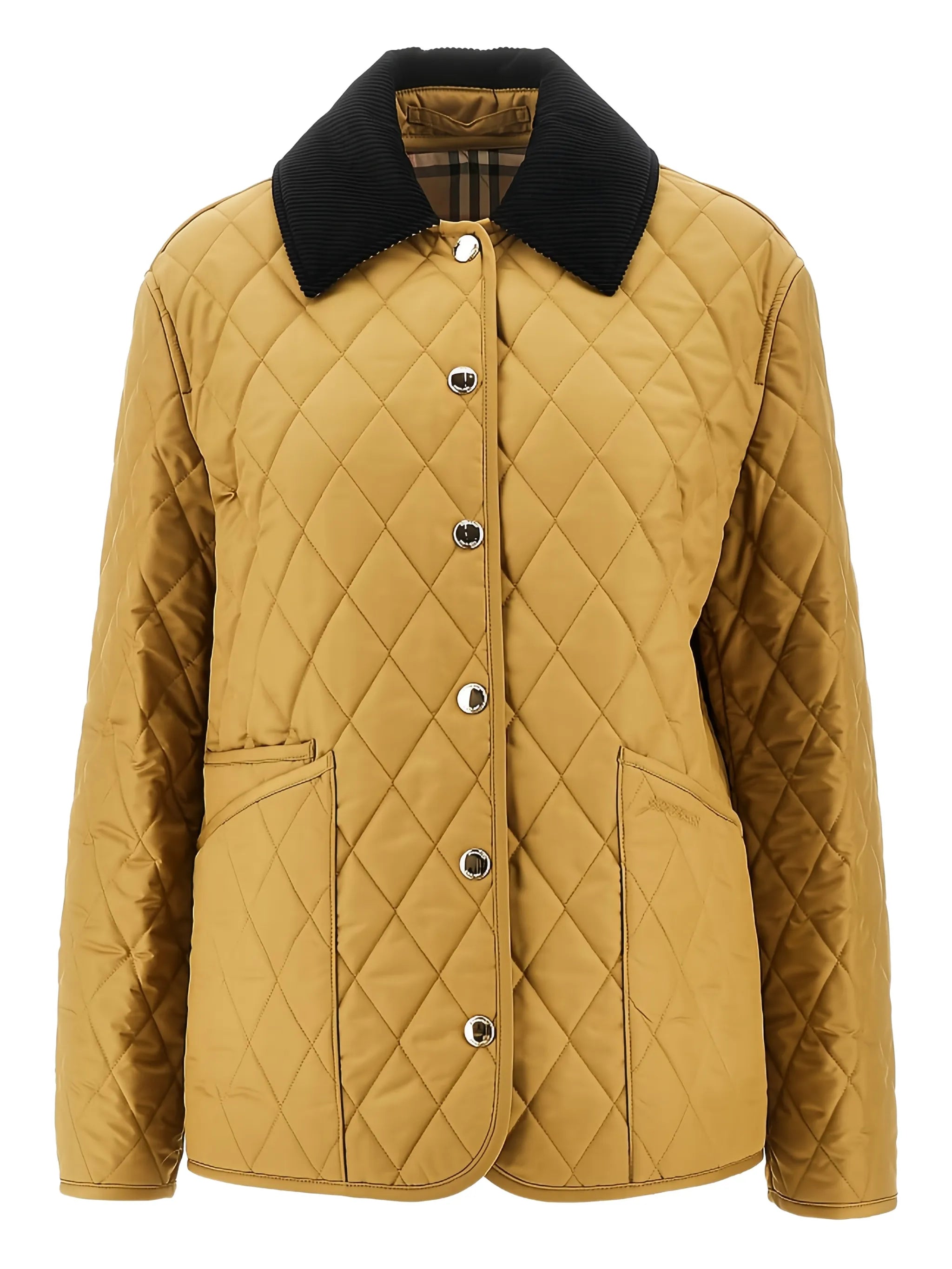 quilted-pattern jacket