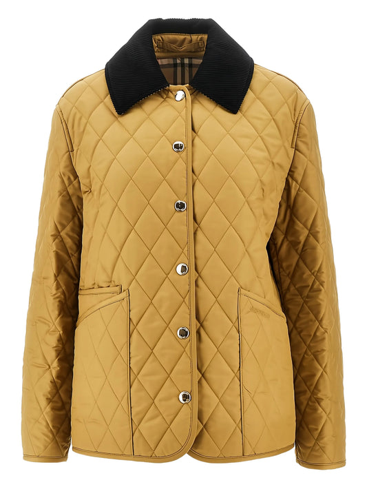 quilted-pattern jacket