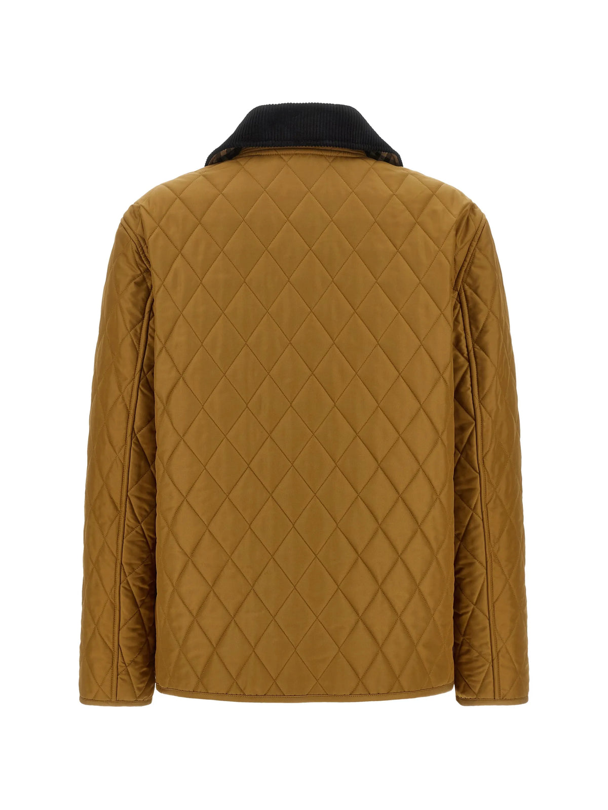quilted-pattern jacket