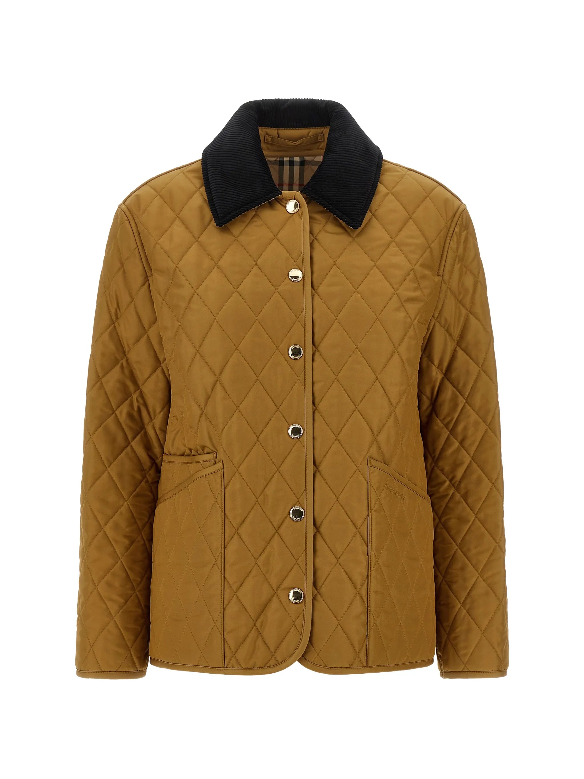 quilted-pattern jacket