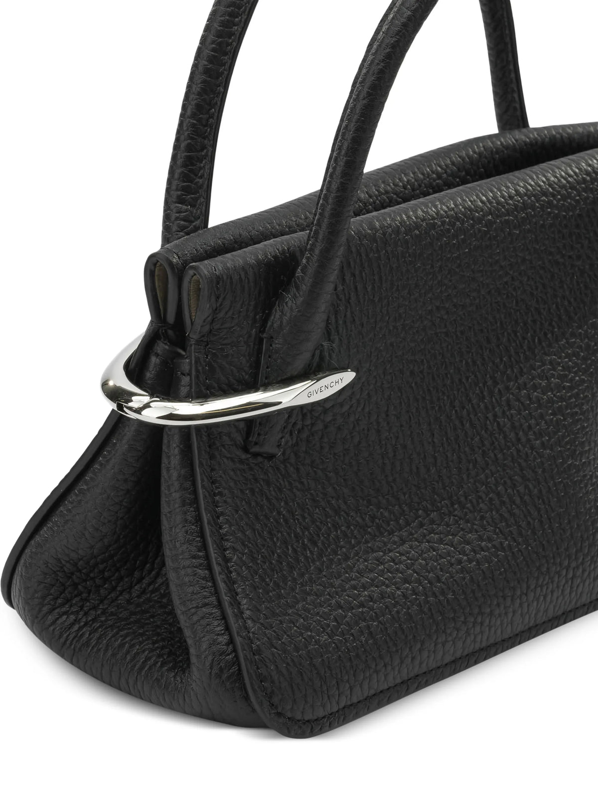 mini pinch bag in leather