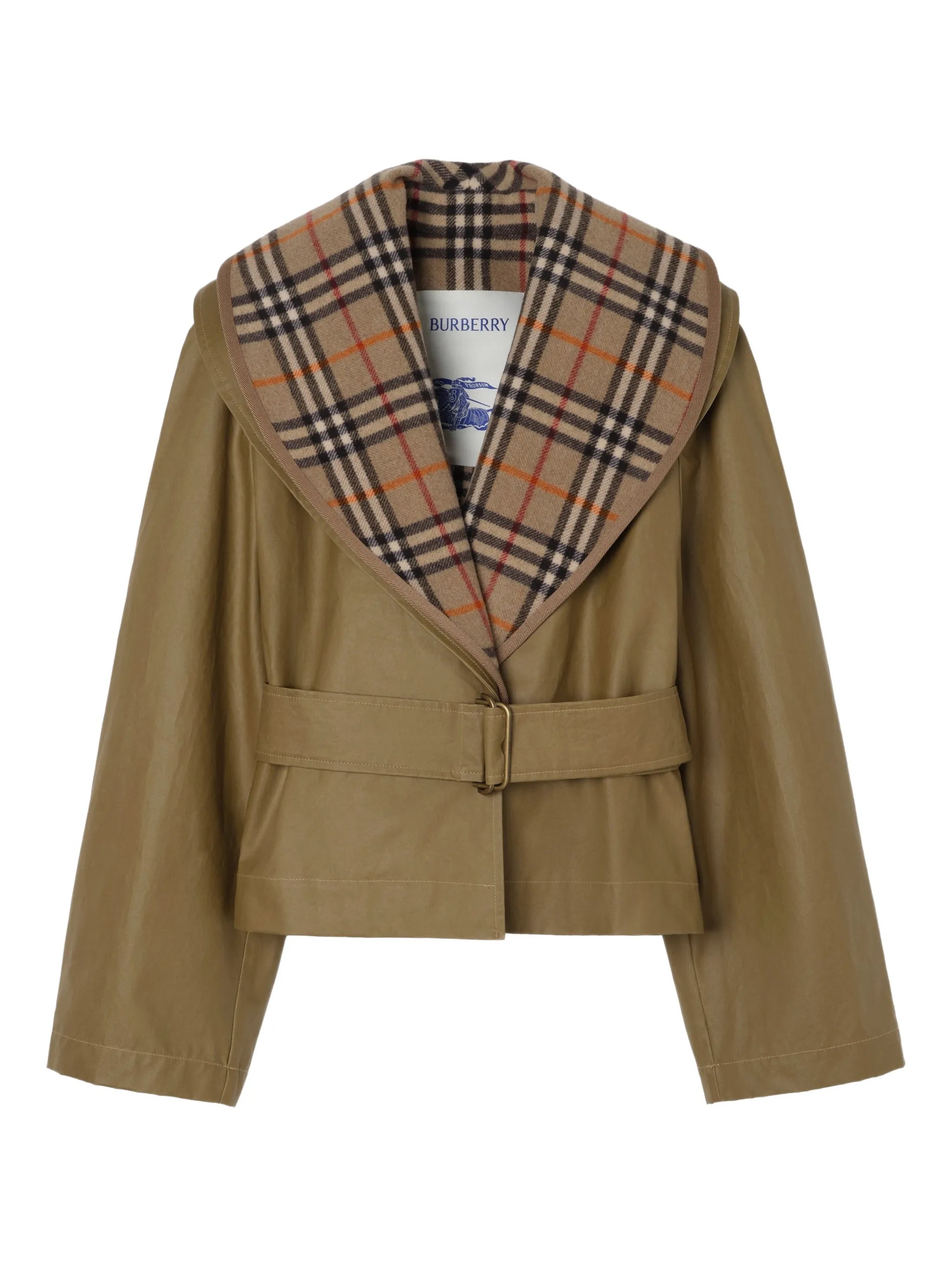 check-warmer jacket
