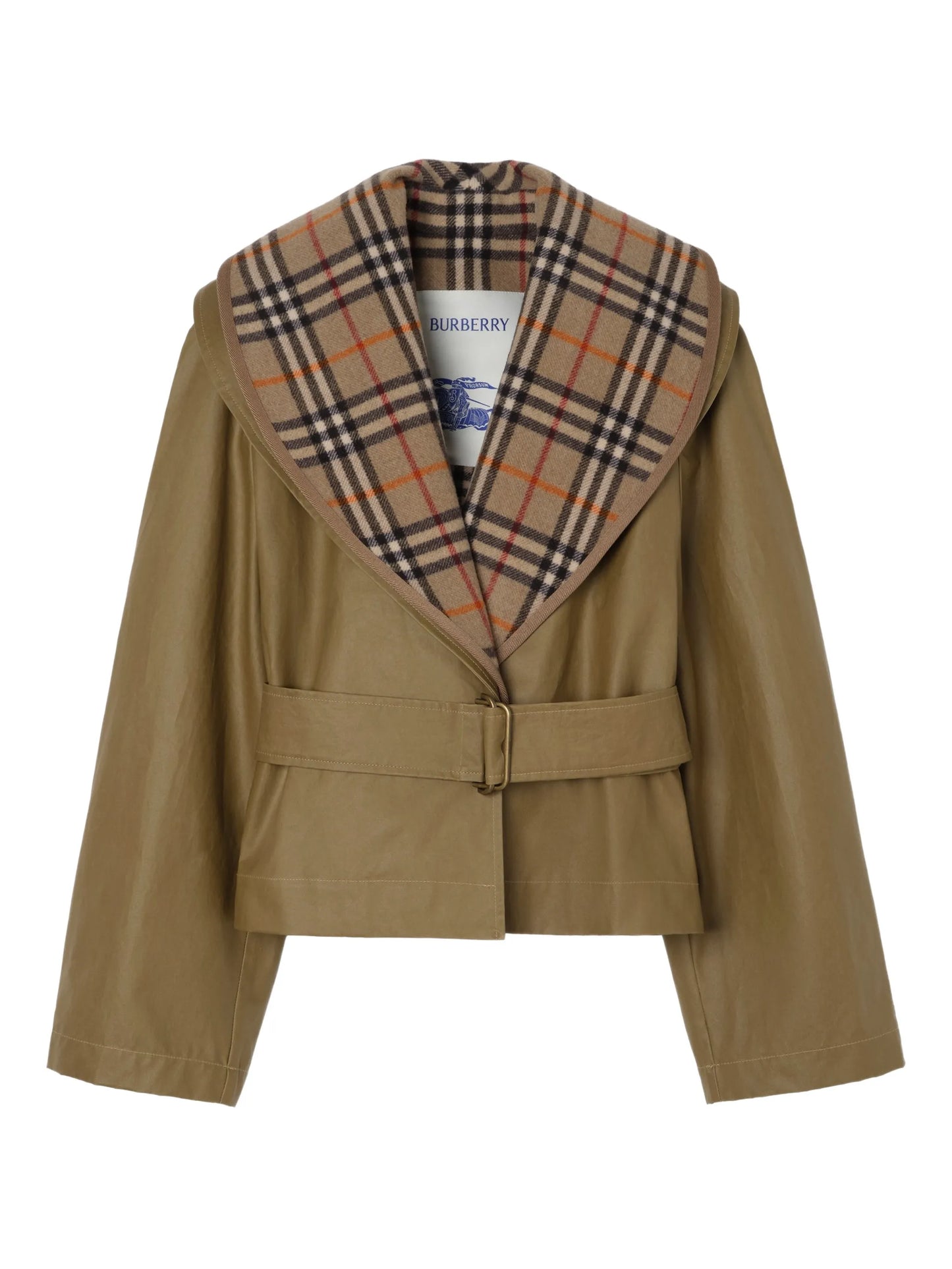 check-warmer jacket