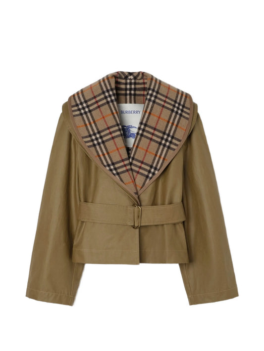 check-warmer jacket