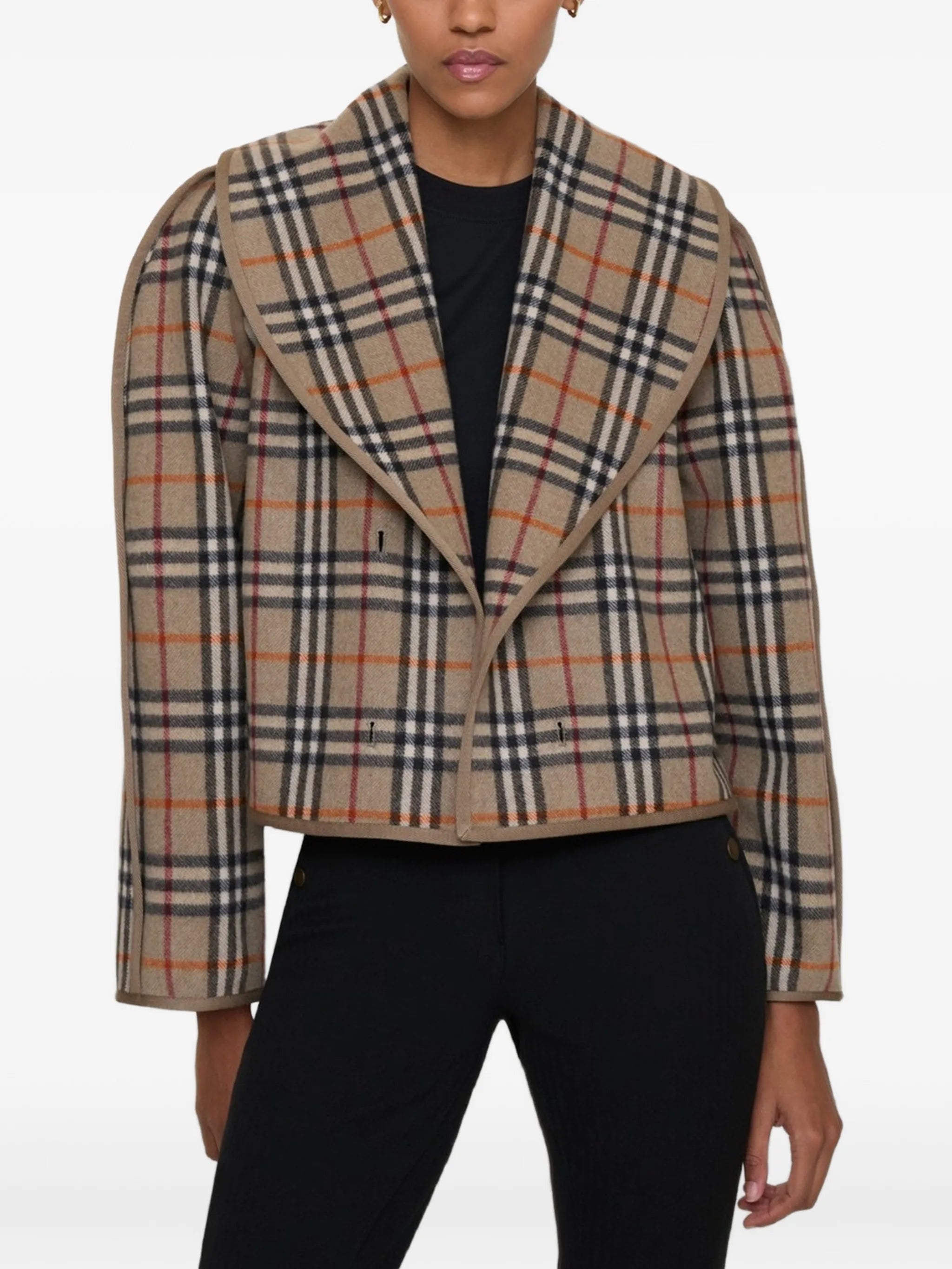 check-warmer jacket