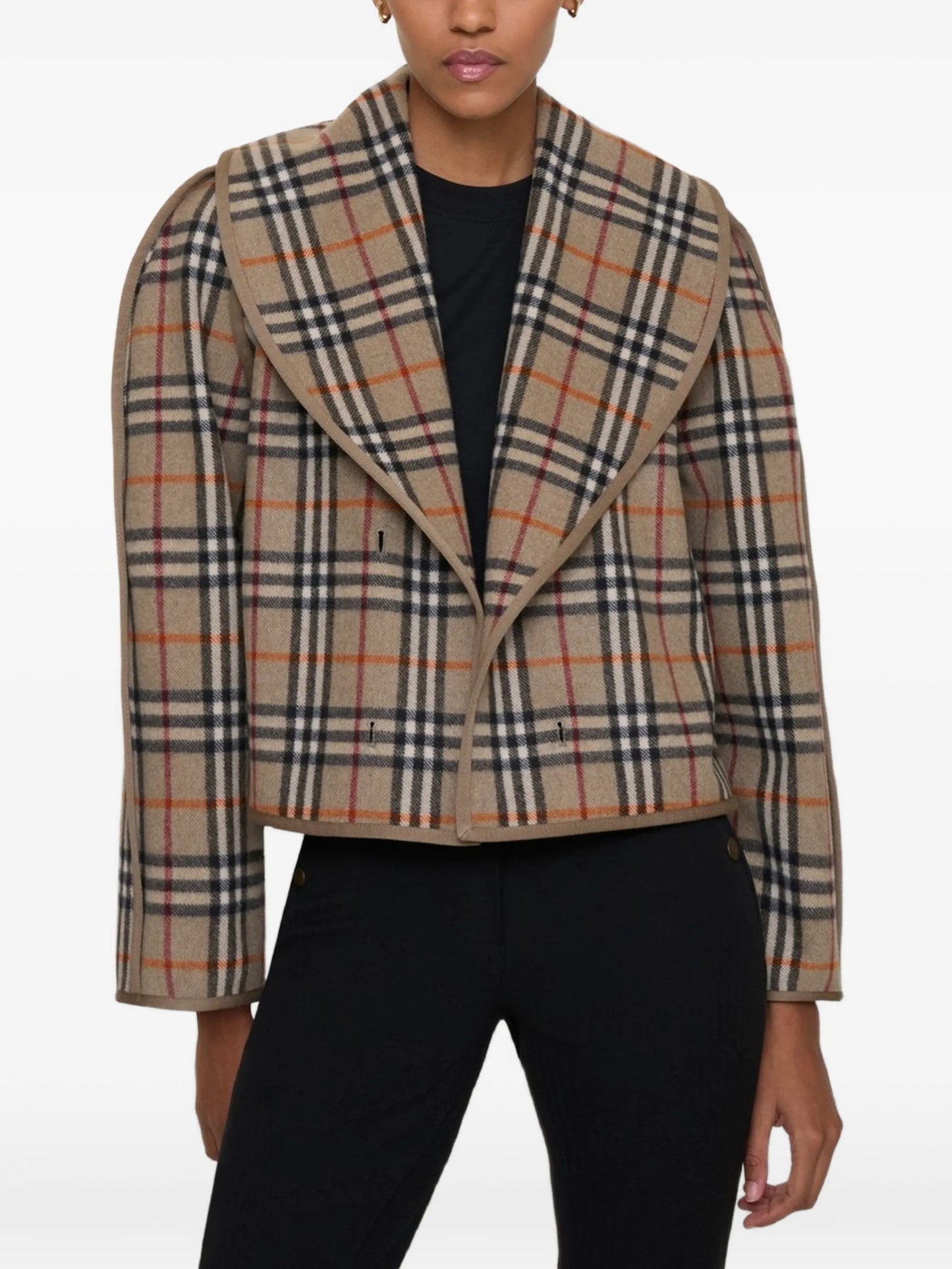 check-warmer jacket