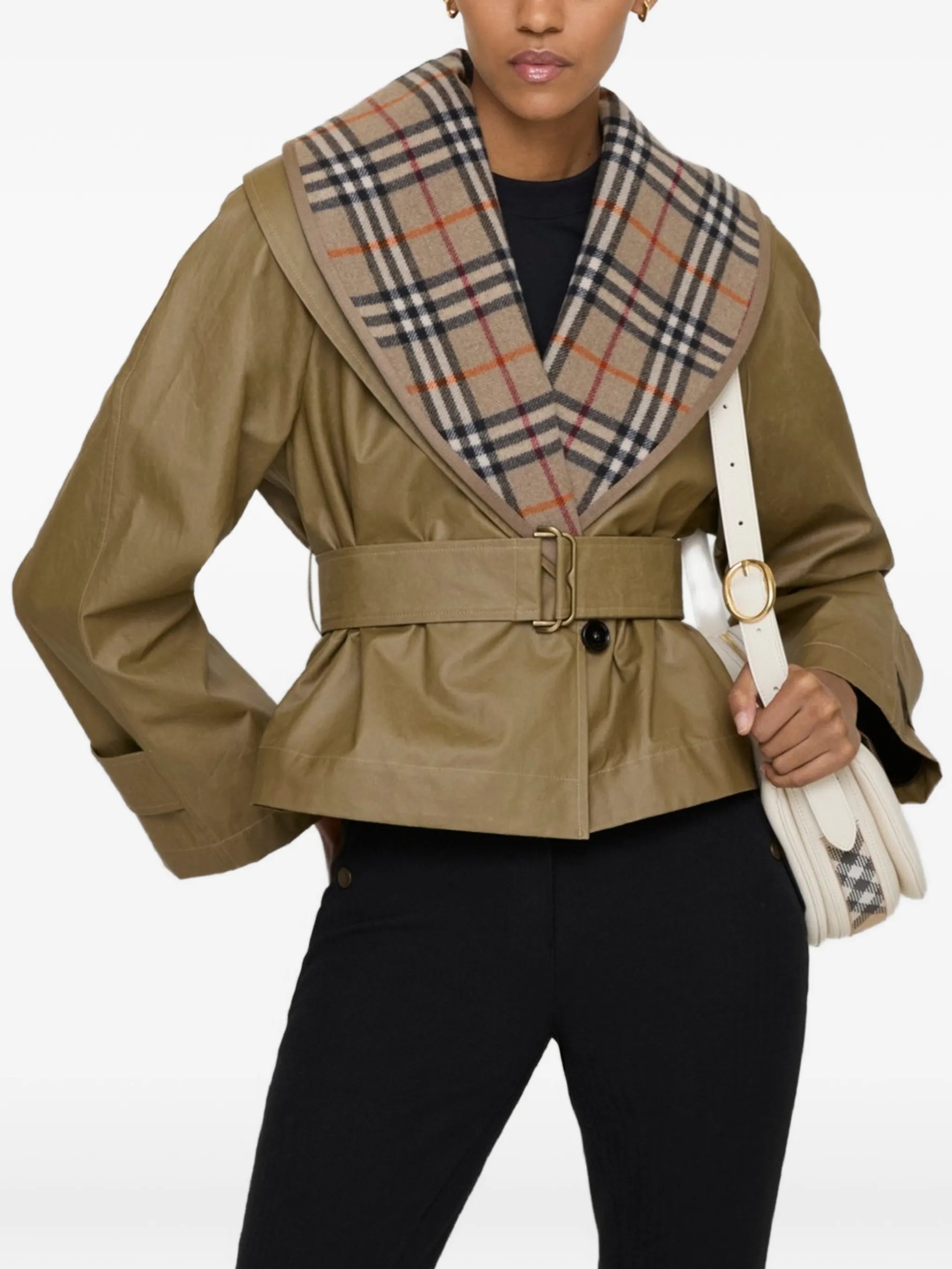 check-warmer jacket