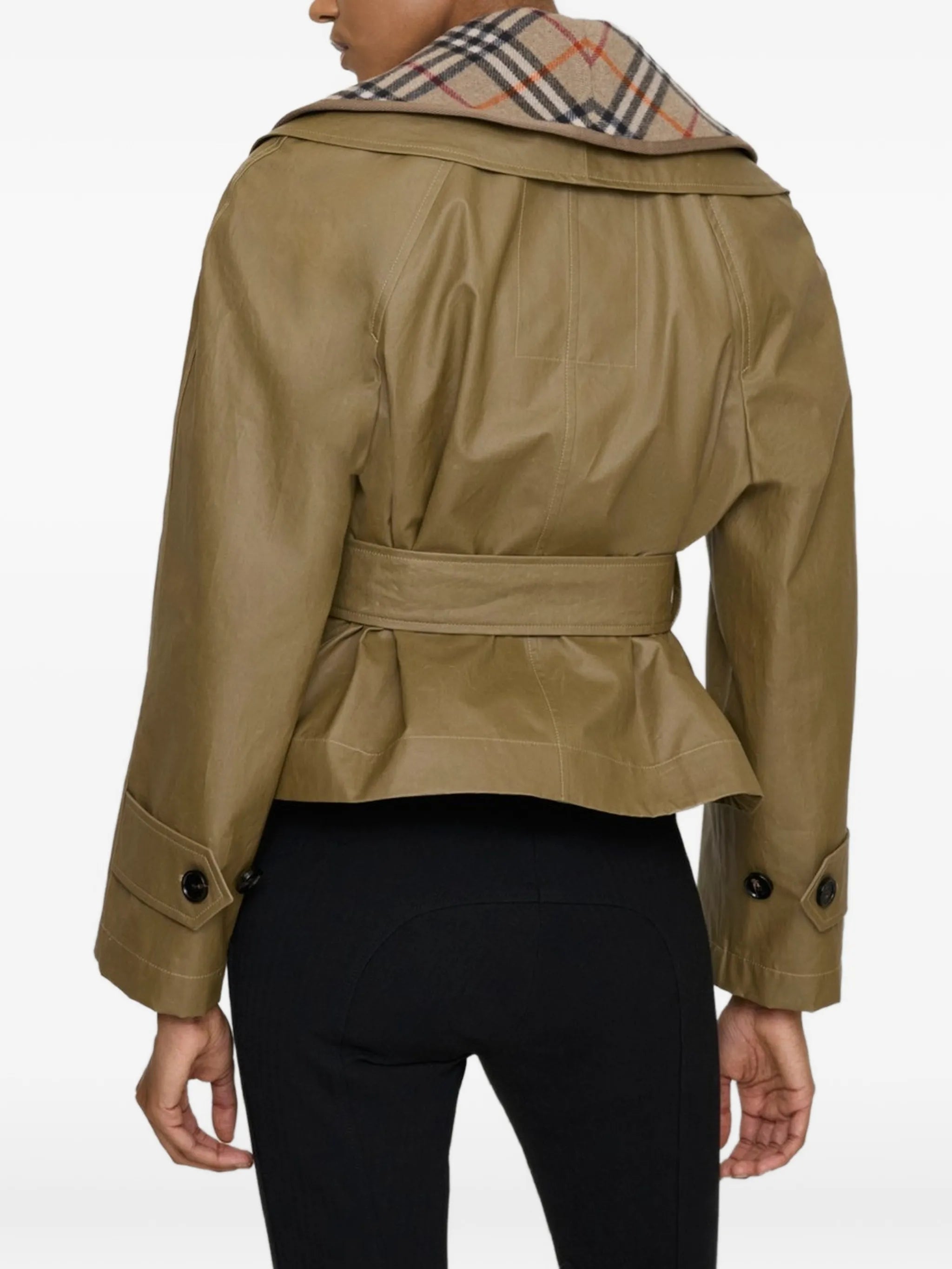 check-warmer jacket