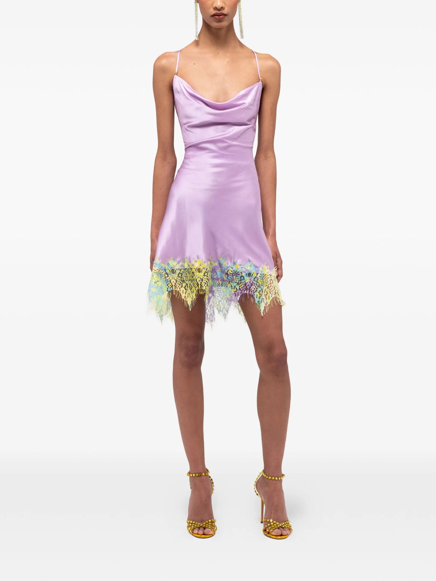 Lila Salpicón mini dress