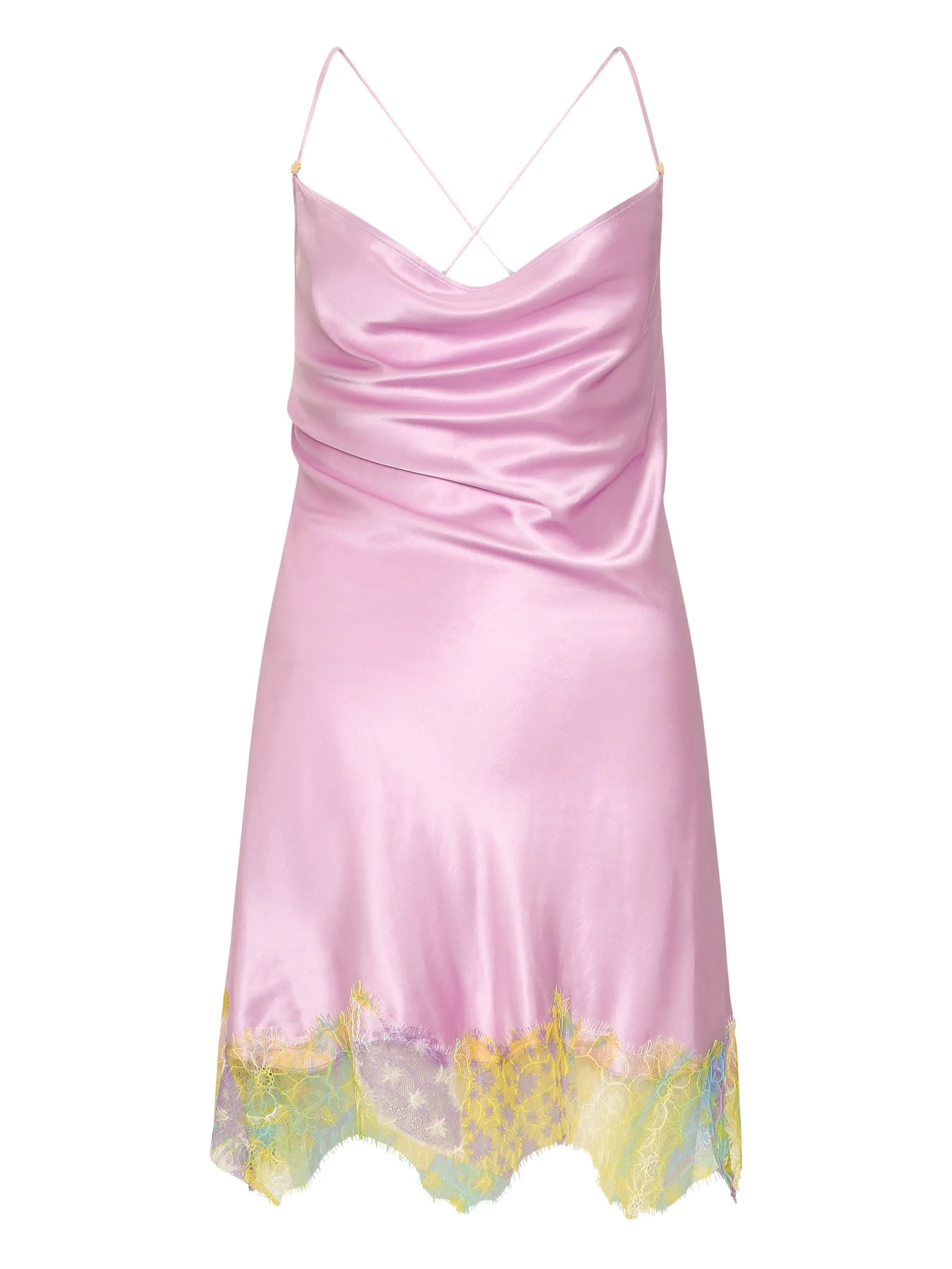 Lila Salpicón mini dress