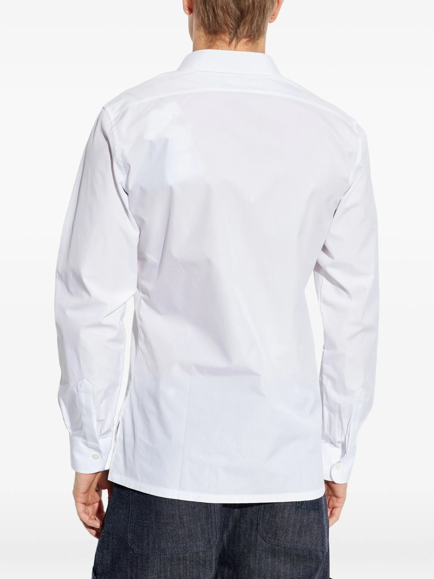 logo slim-fit shirt