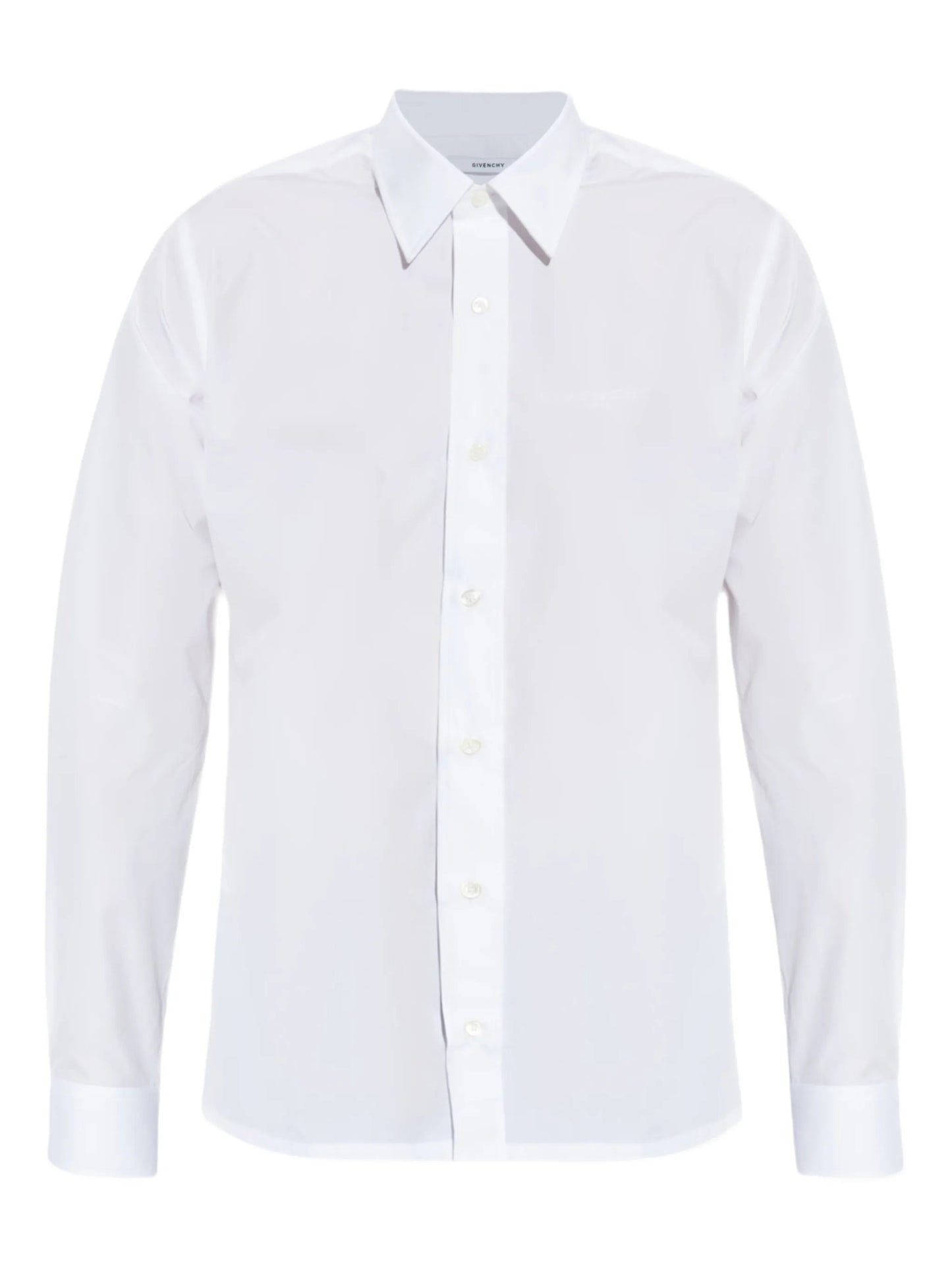 logo slim-fit shirt