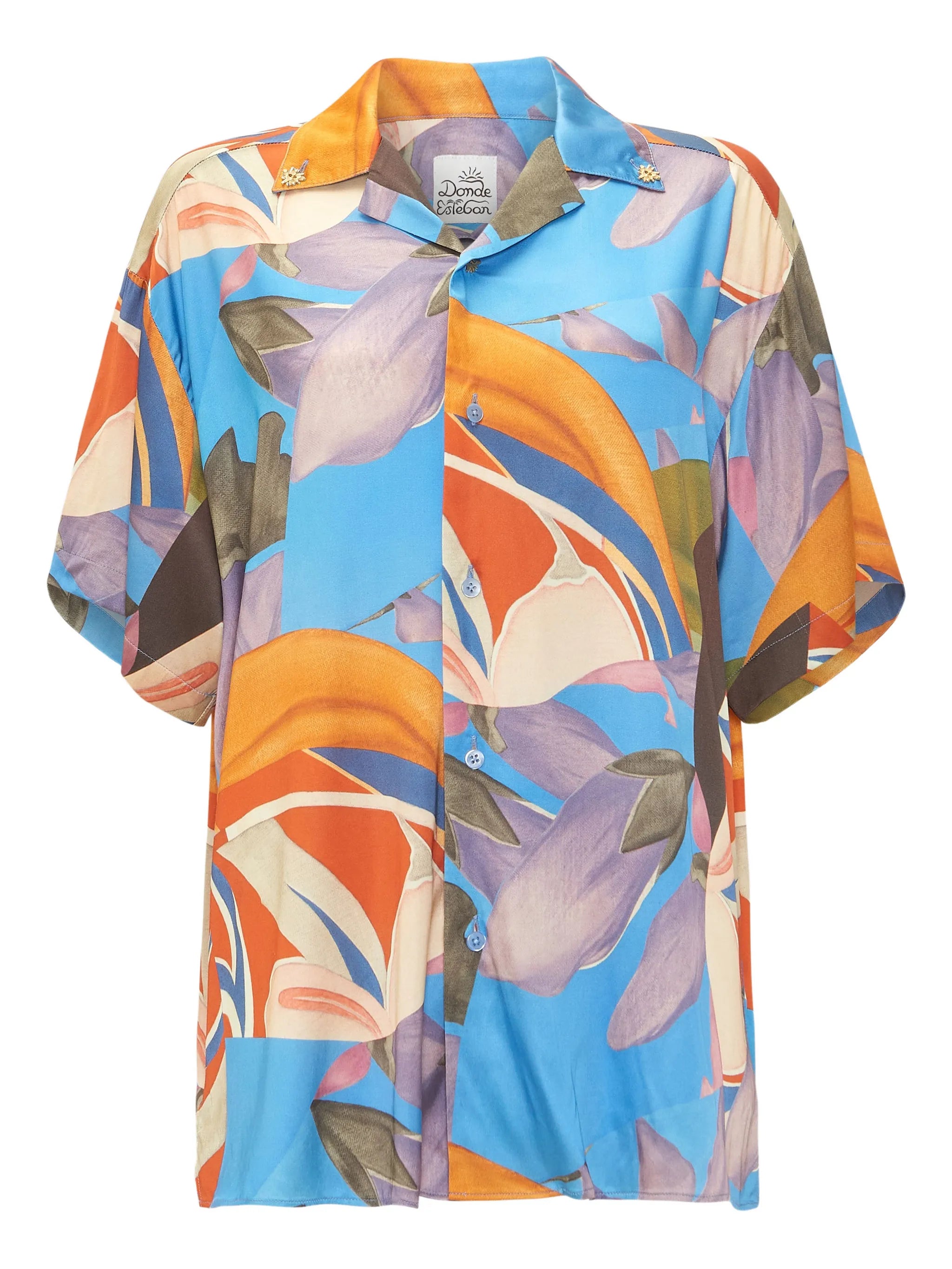 Palenque Flores short-sleeve shirt