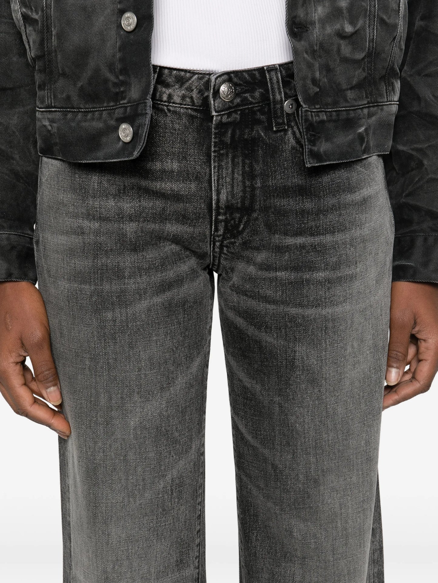 Effie faded-effect jeans