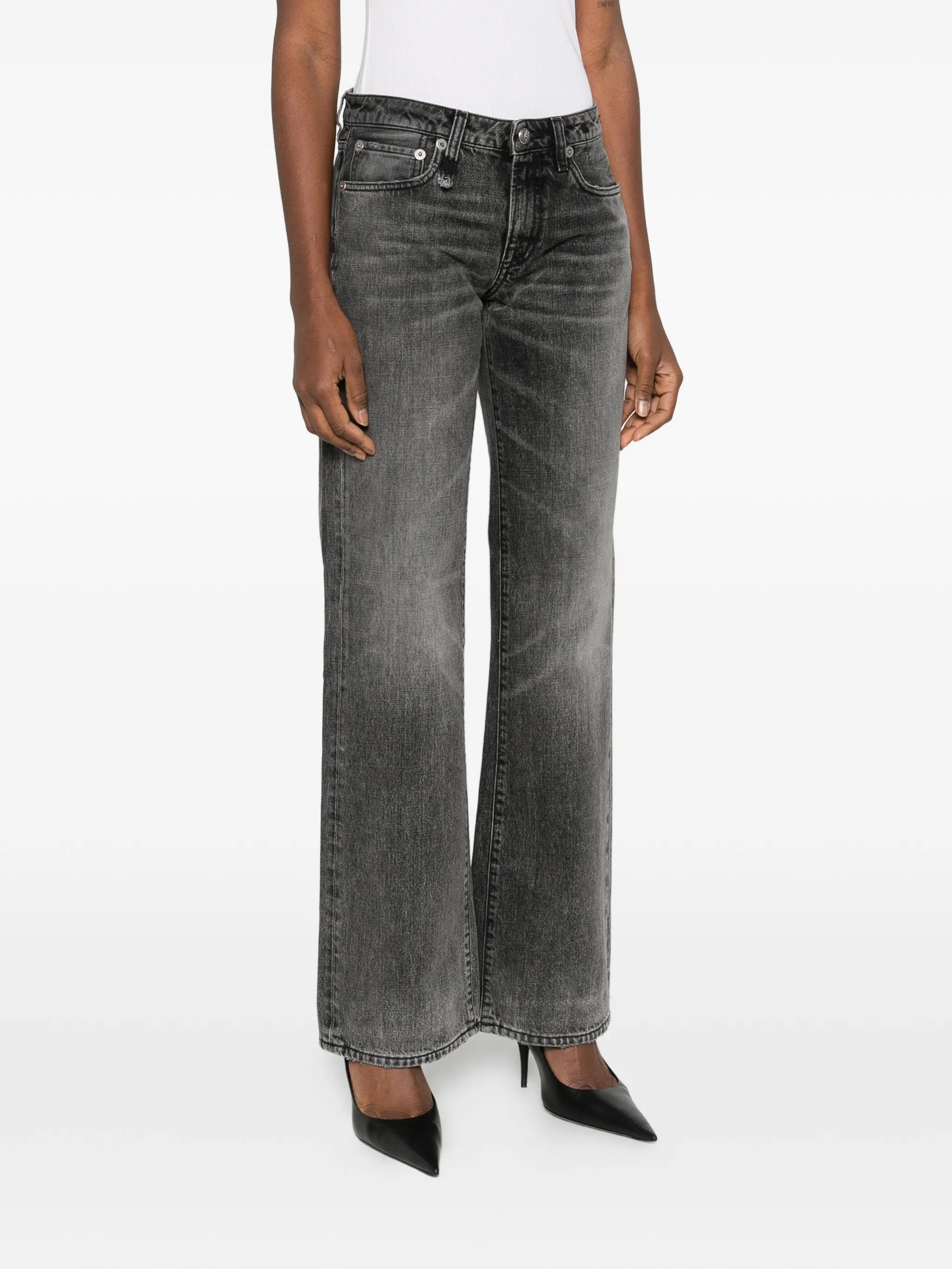 Effie faded-effect jeans