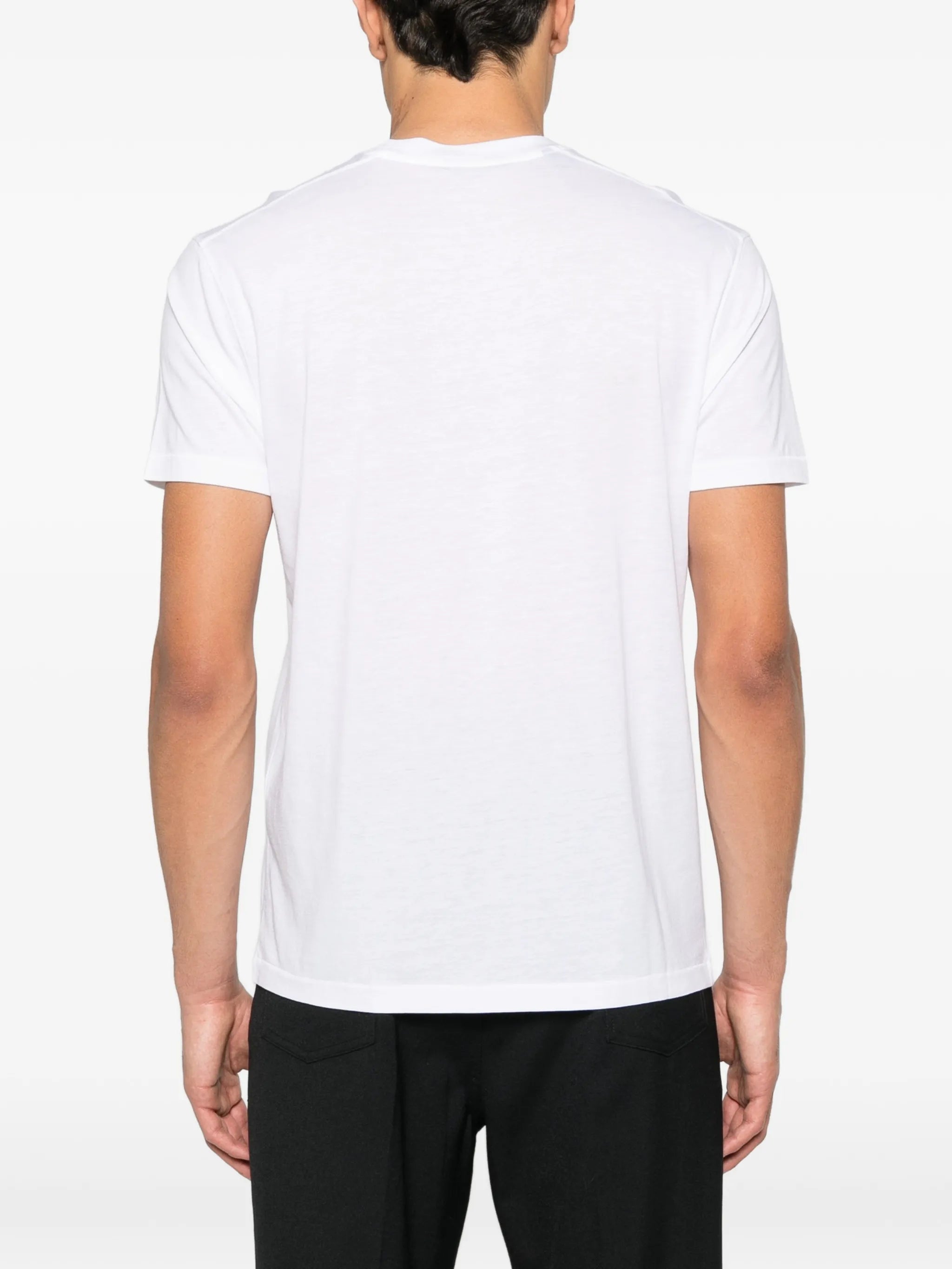 lyocell cotton crew neck t-shirt