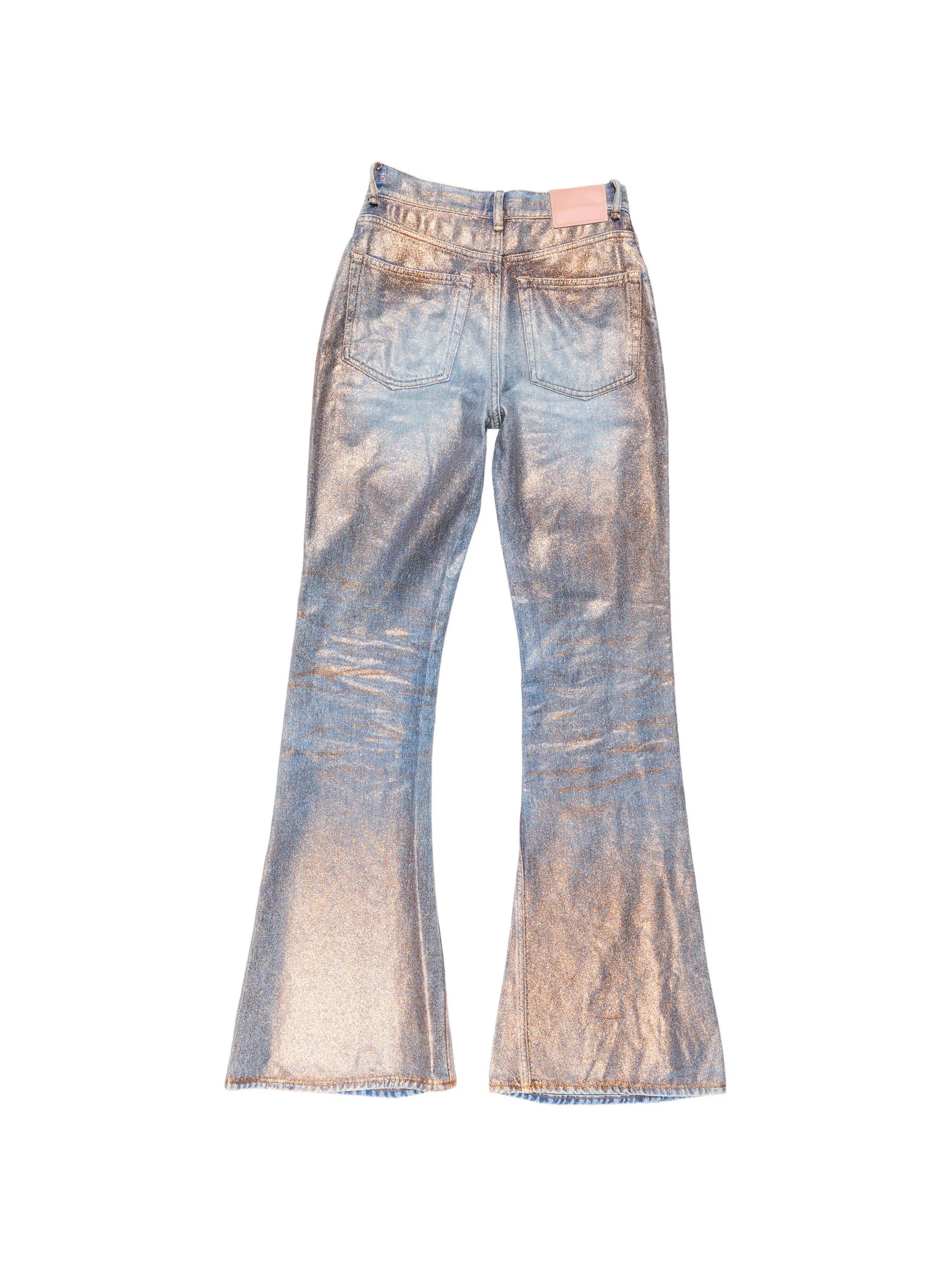 fitted glitter jeans 2025F