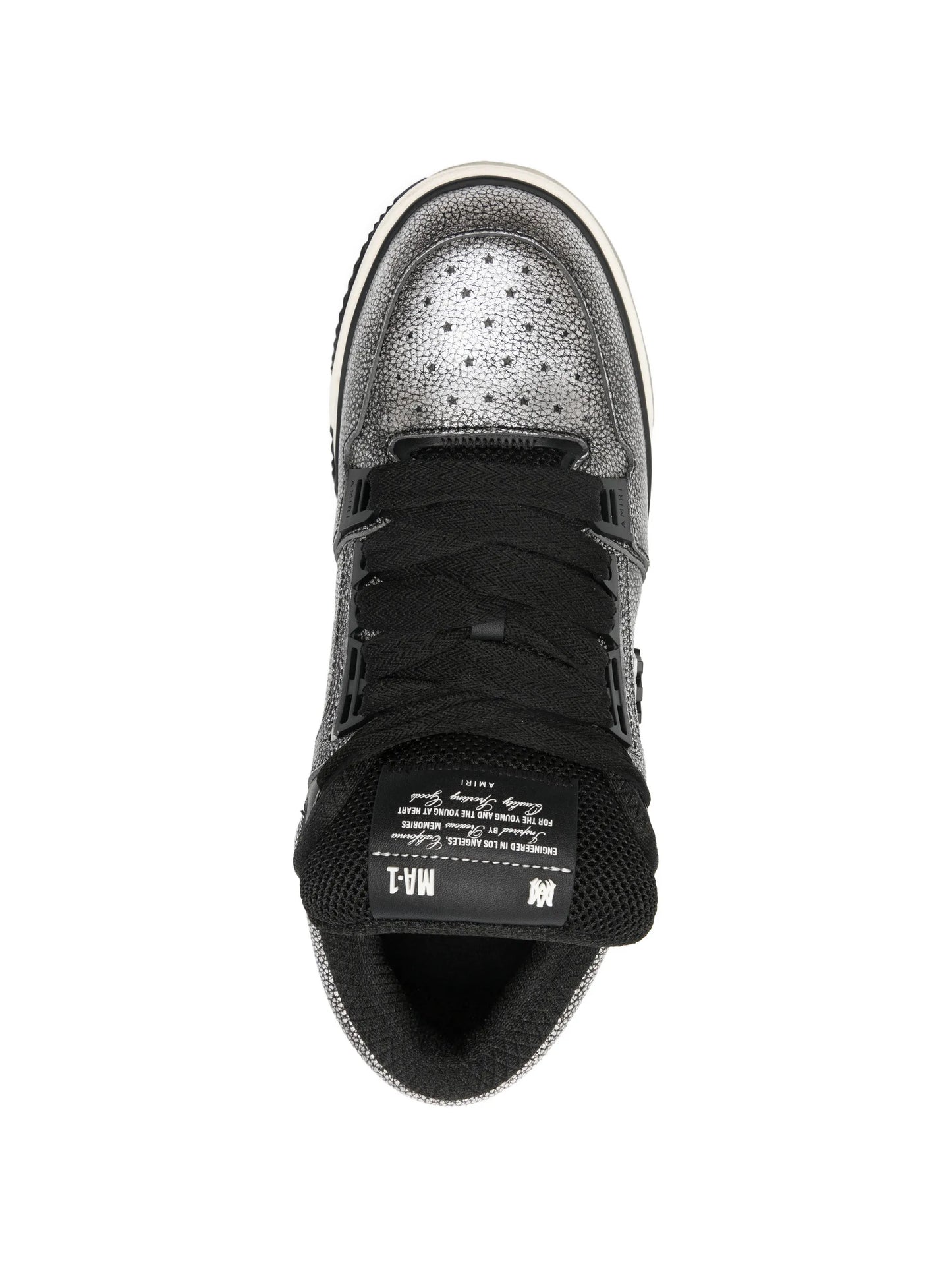 pebbled low-top trainers