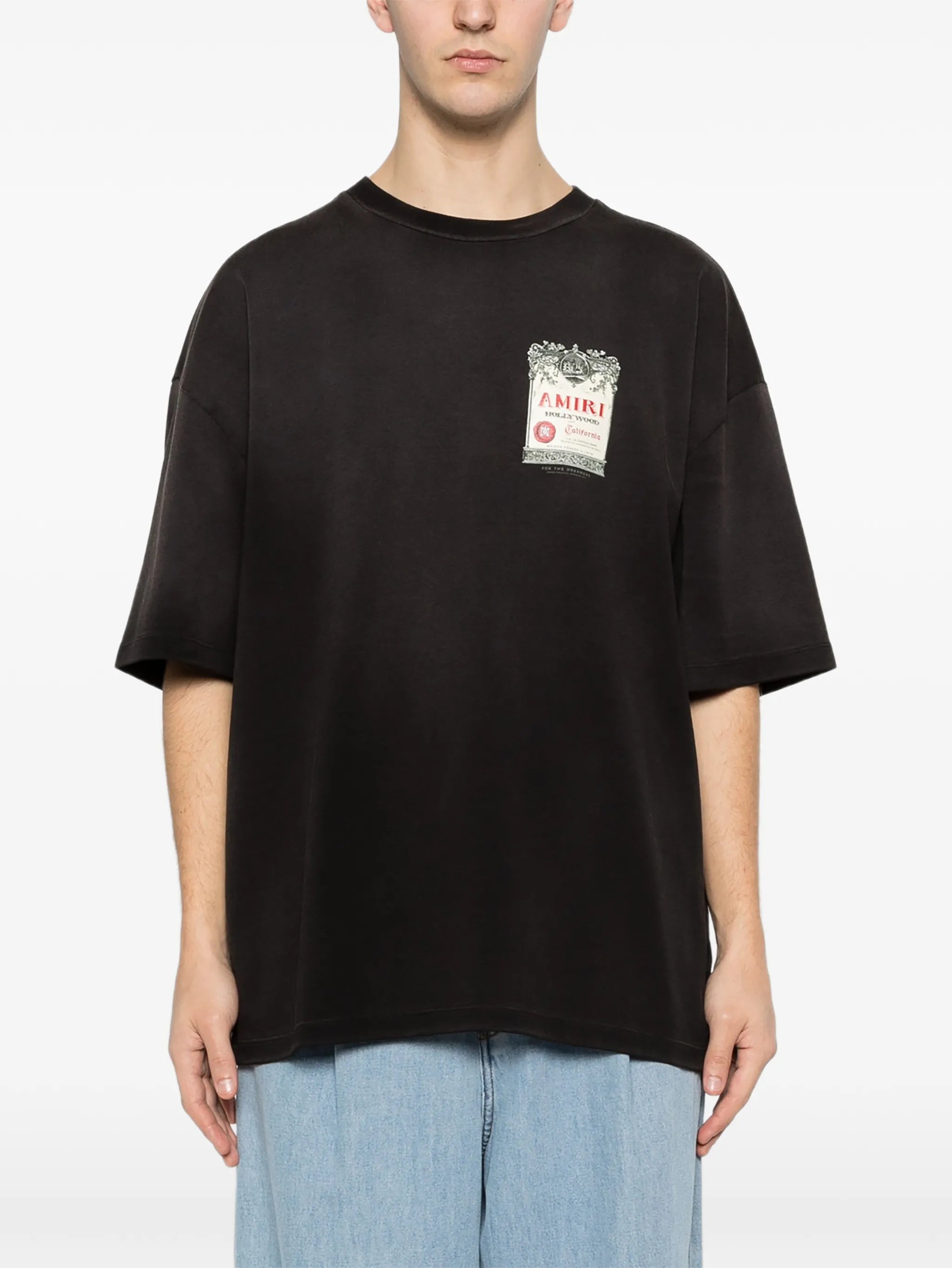 Chateau stamp oversized T-shirt