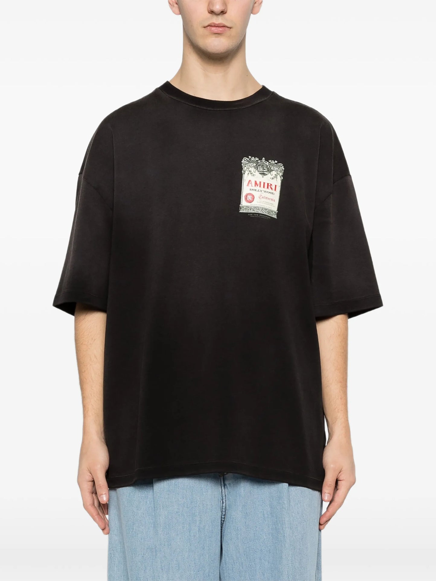 Chateau stamp oversized T-shirt