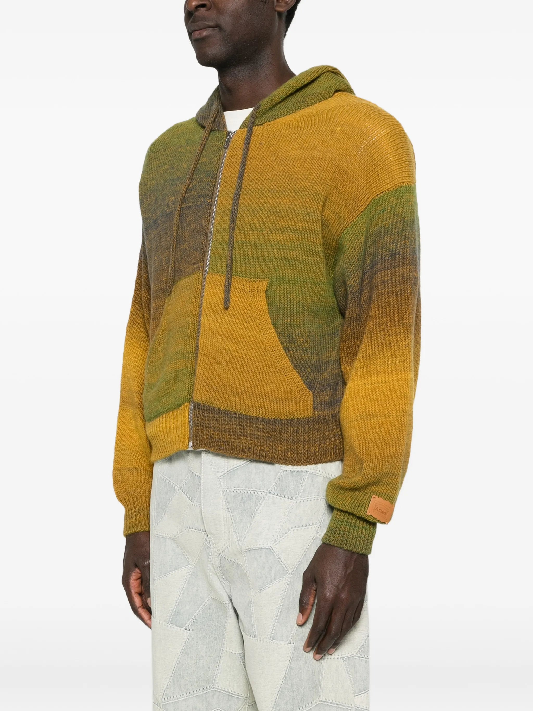 long-sleeve hoodie cardigan