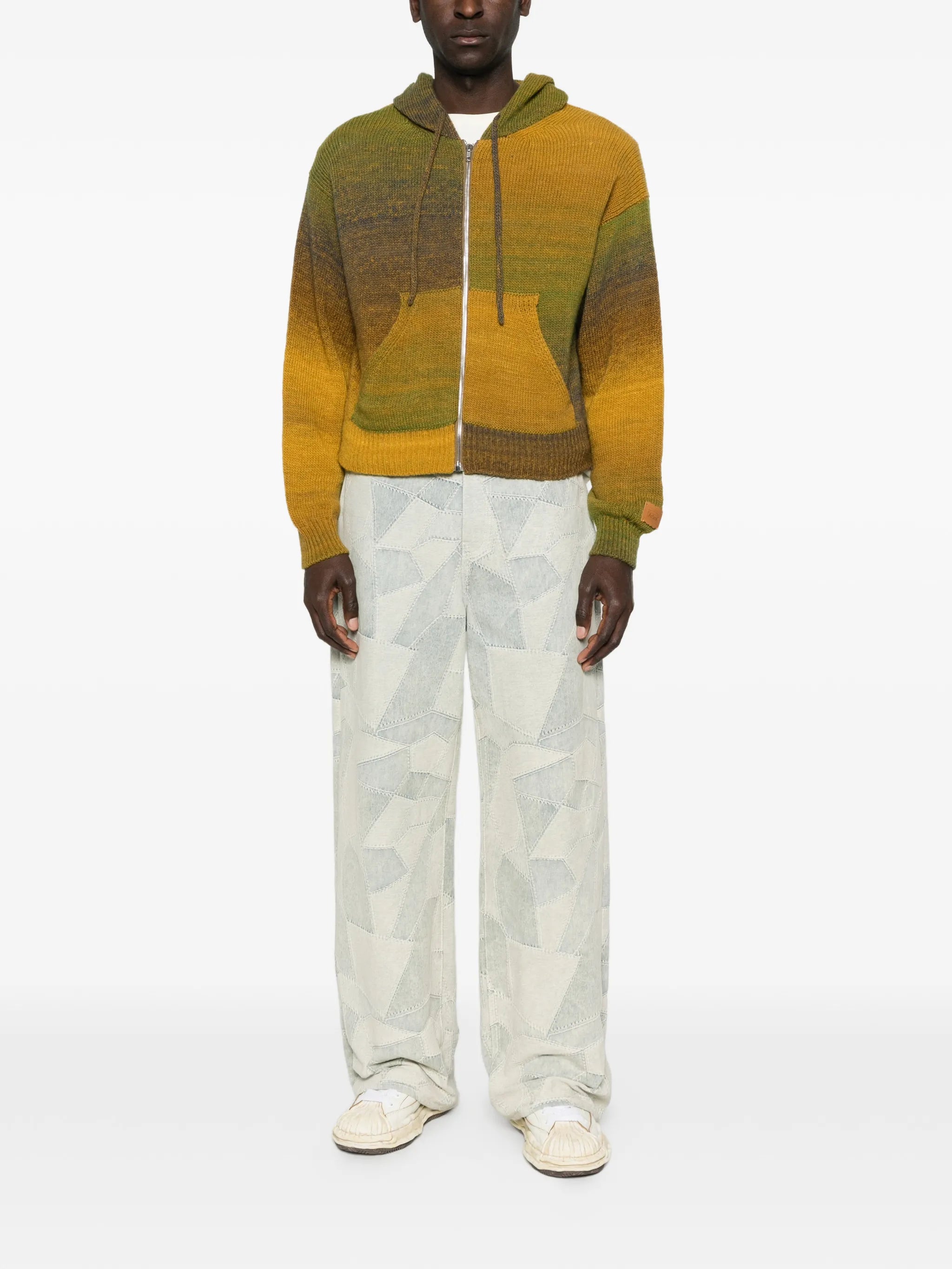 long-sleeve hoodie cardigan