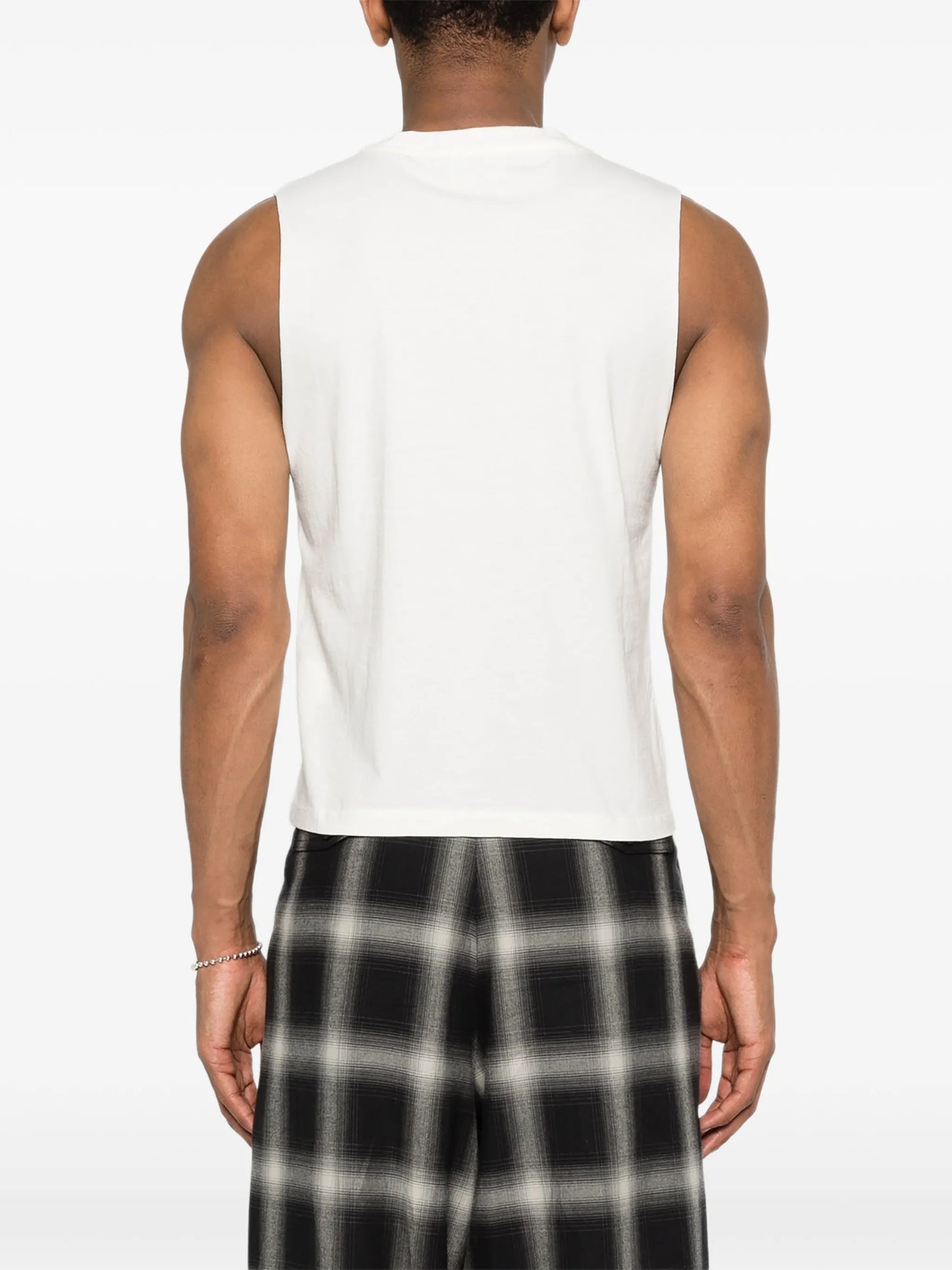 Punk logo muscle vest