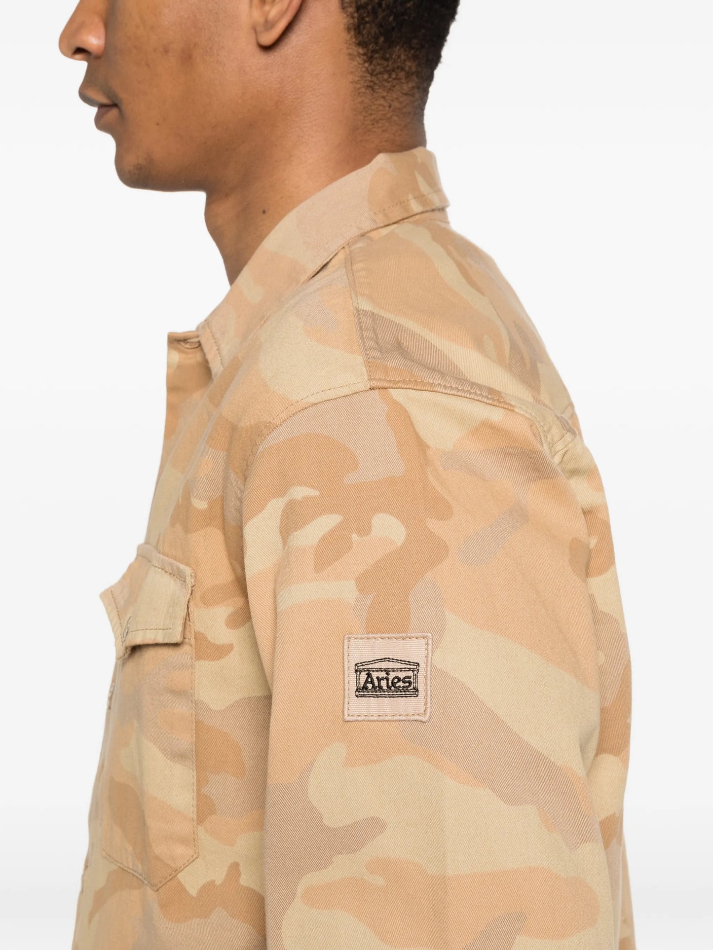 camouflage long-sleeve shirt