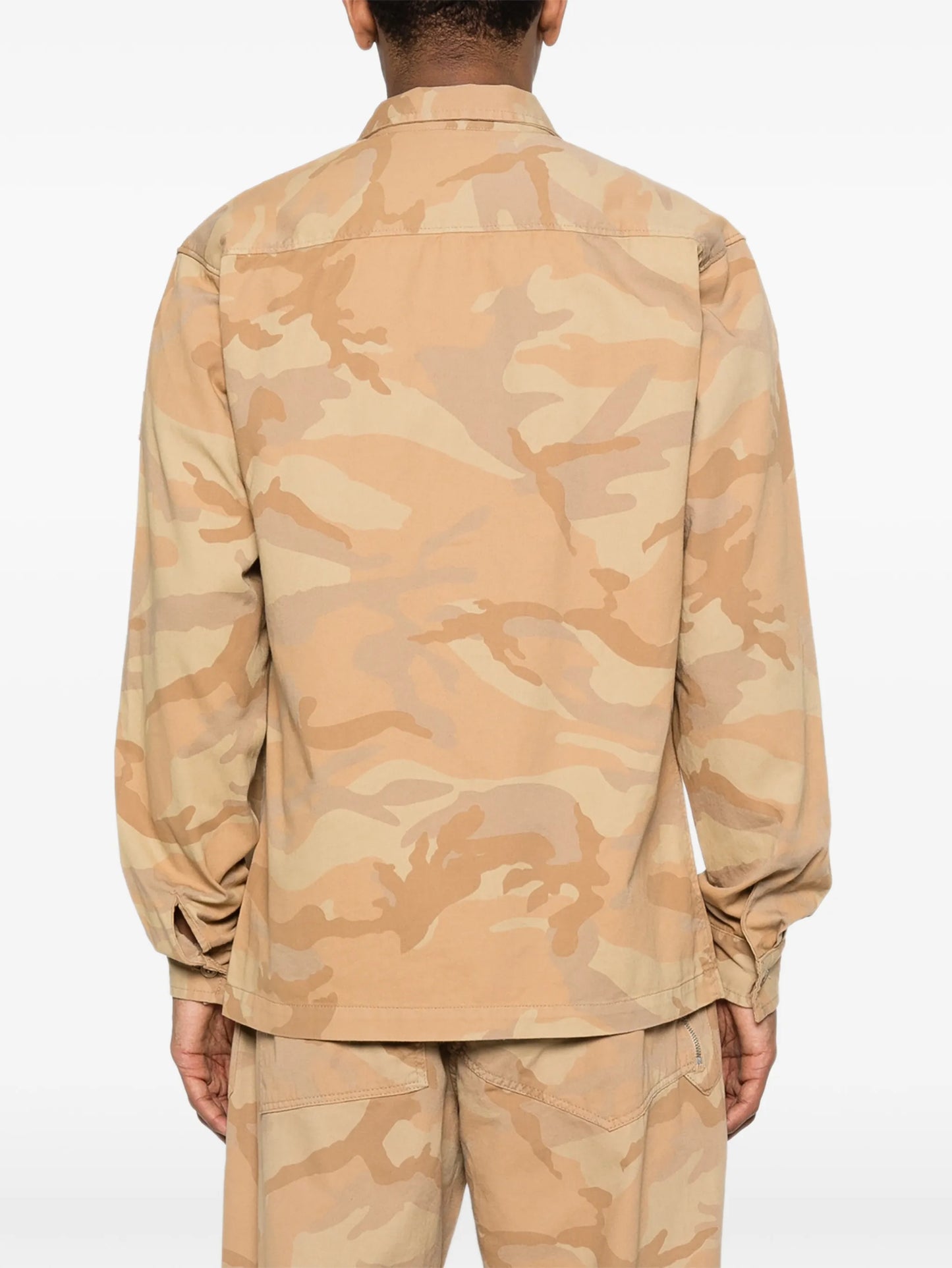 camouflage long-sleeve shirt