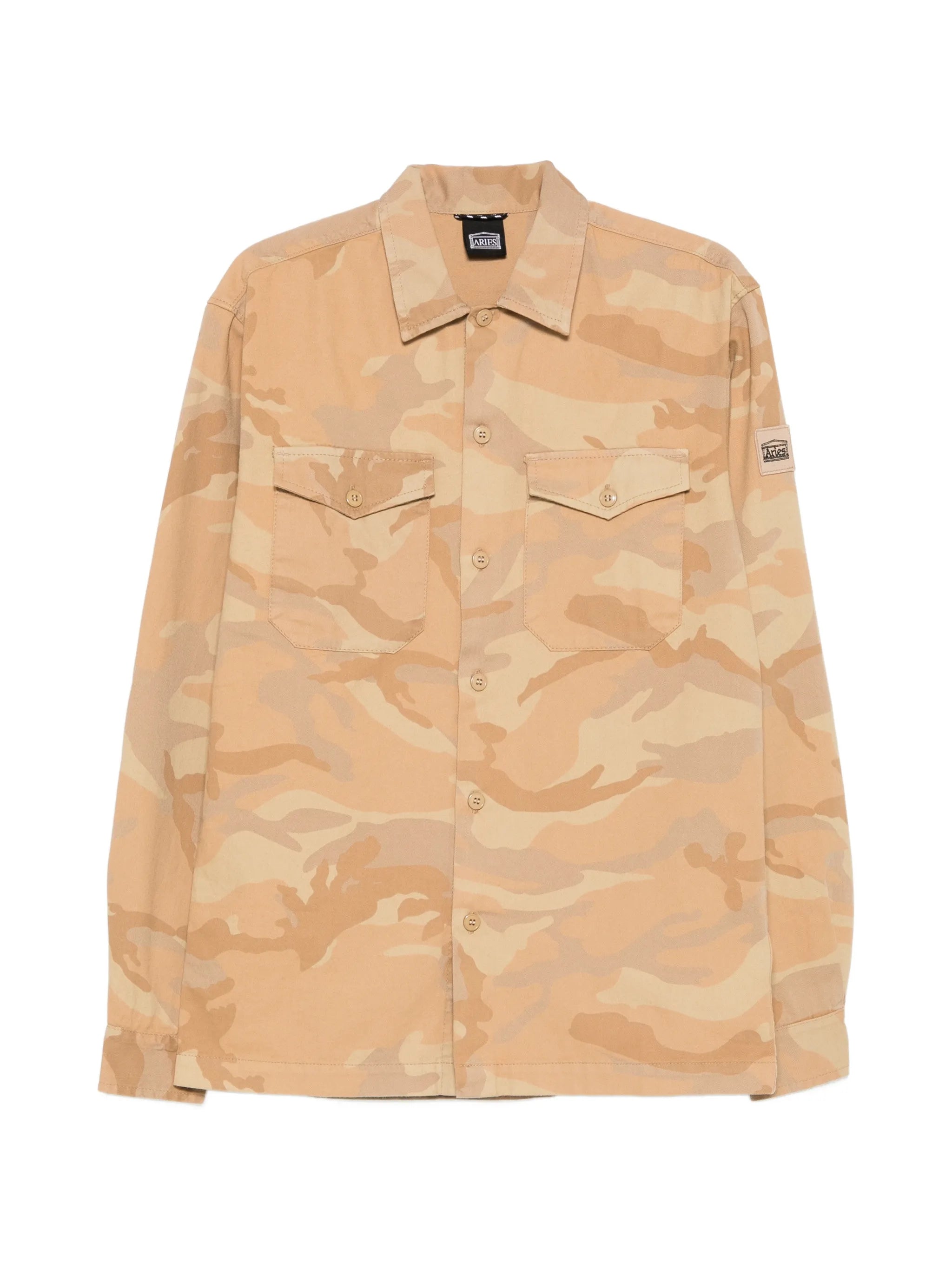 camouflage long-sleeve shirt