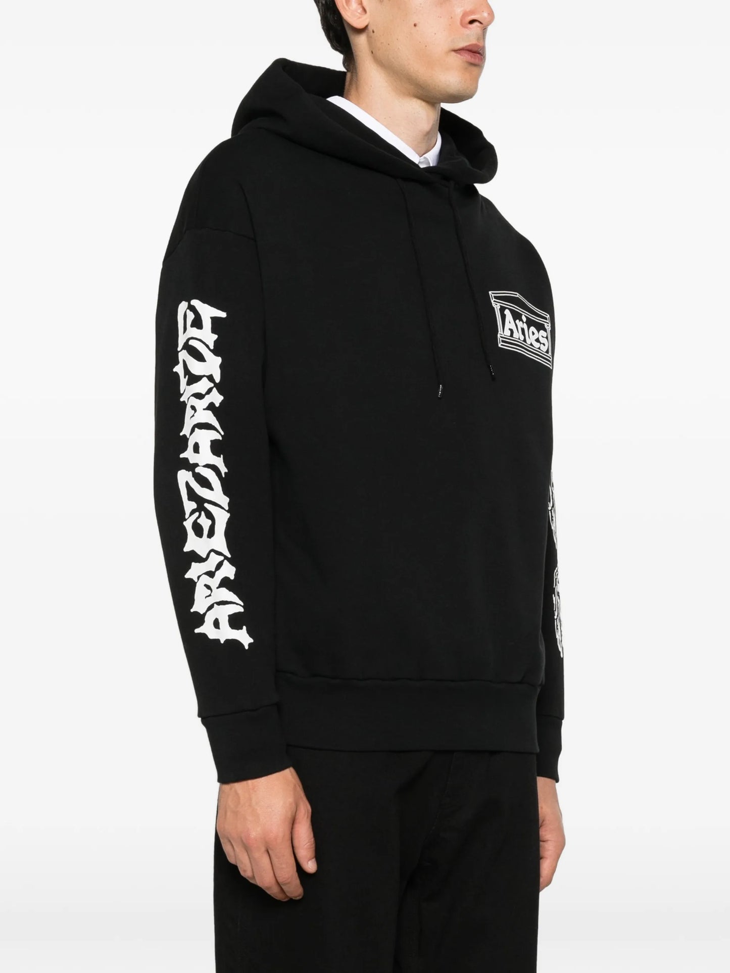 embroidered hoodie