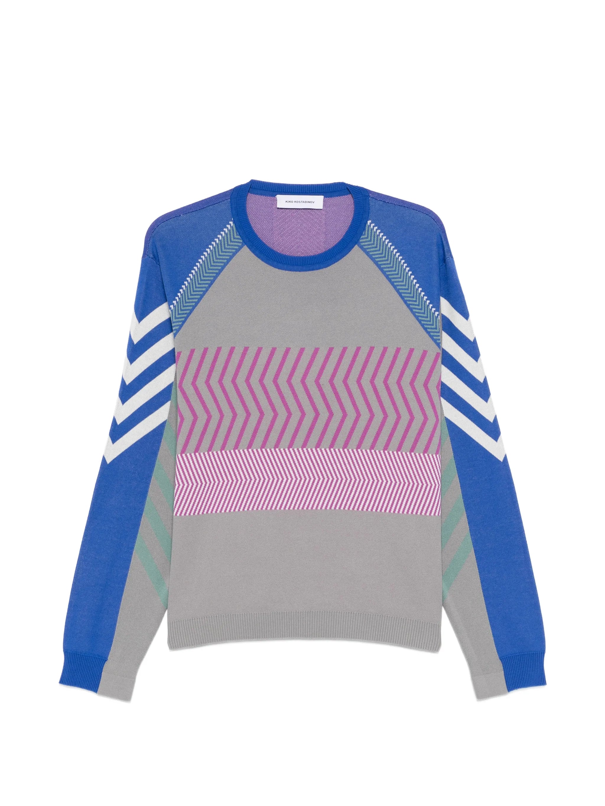 Gizi panelled sweater